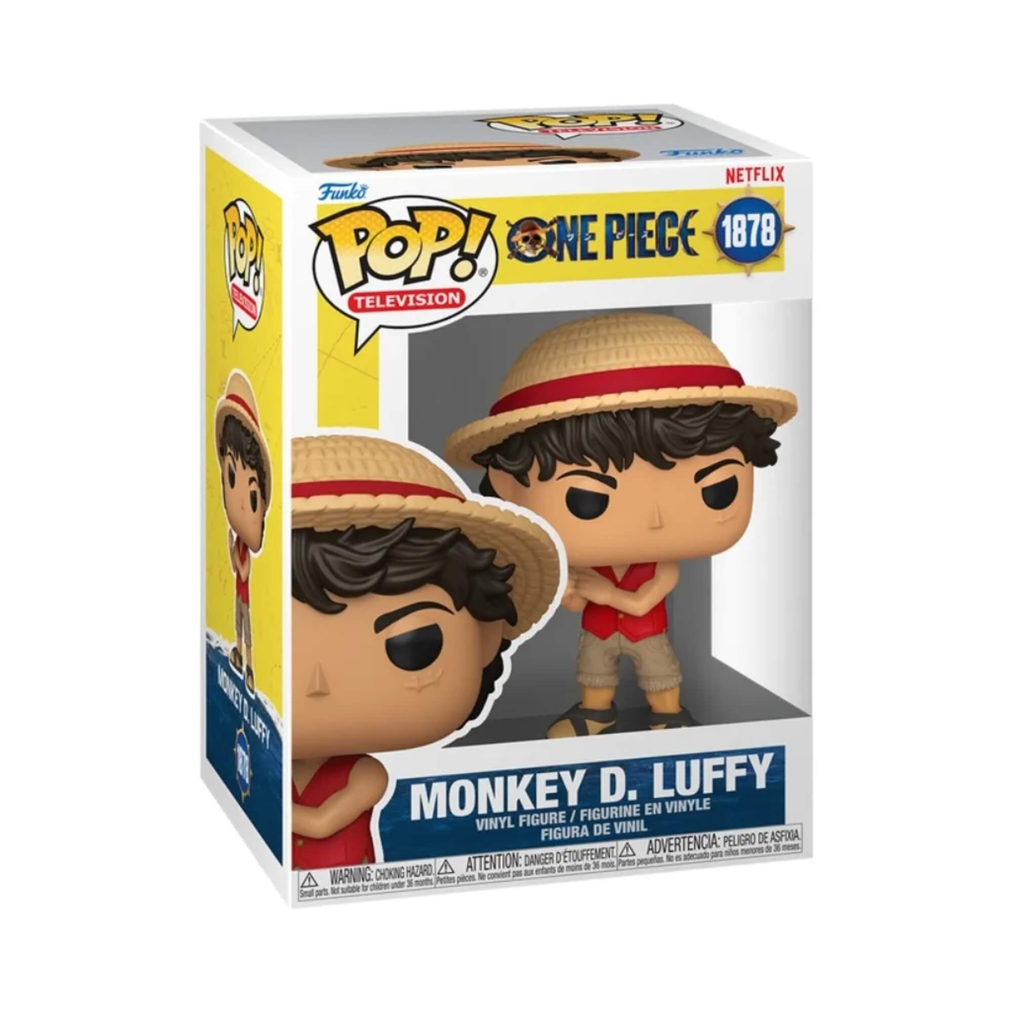 Boneco Funko Pop! One Piece Live Action - Monkey D. Luffy Candide - 12864