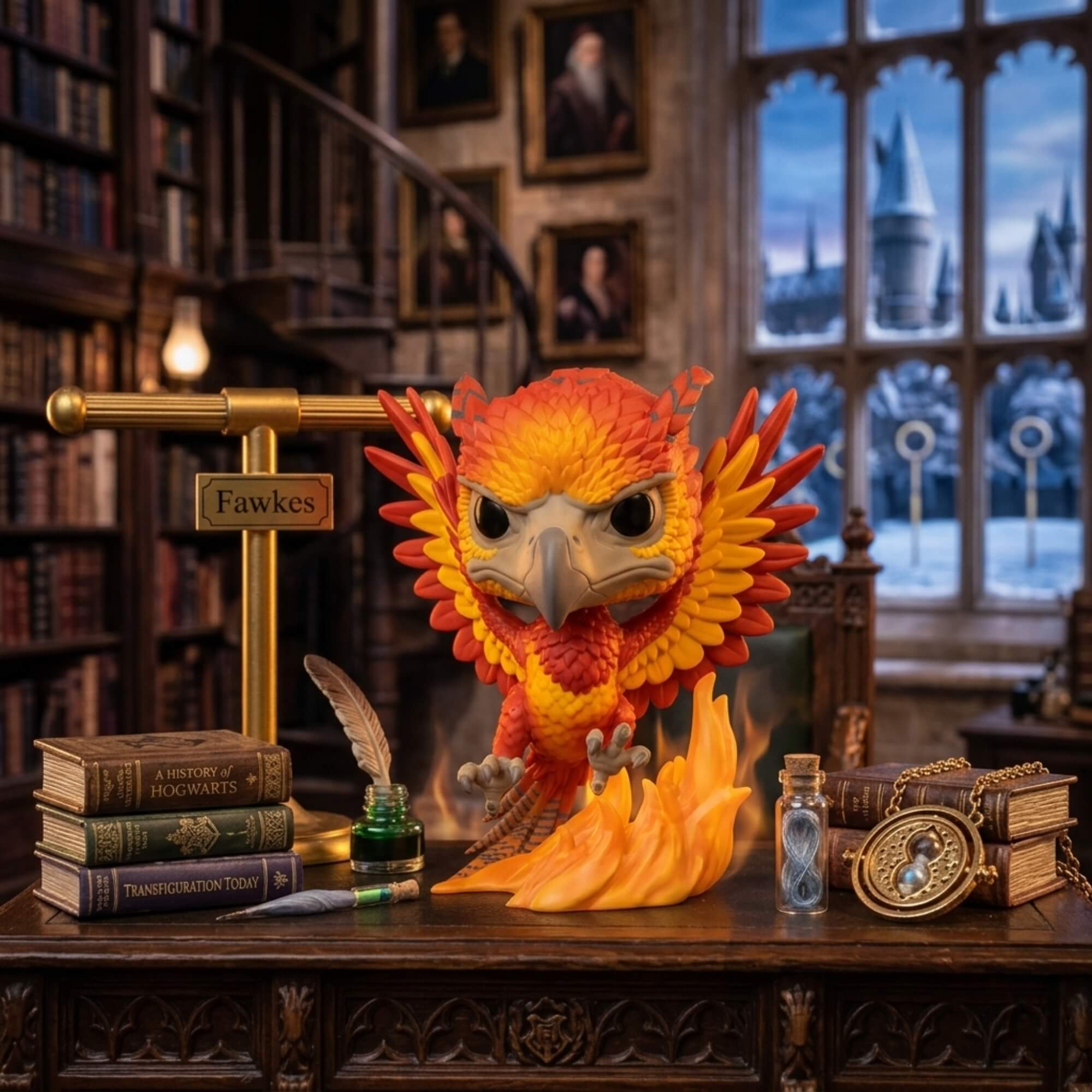 Boneco Funko Pop! Harry Potter - Fawkes Candide - 13015