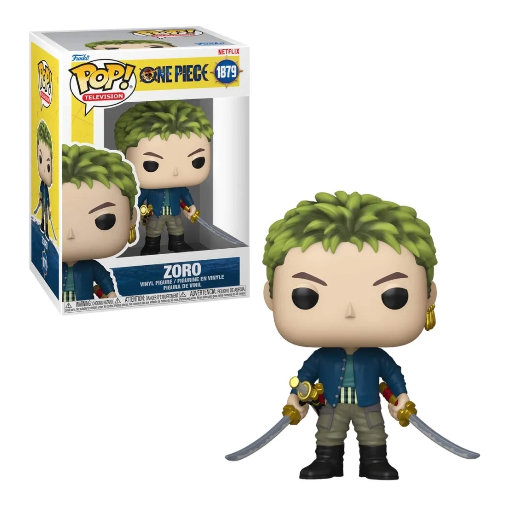 Boneco Funko Pop! One Piece Live Action - Zoro Candide - 12868