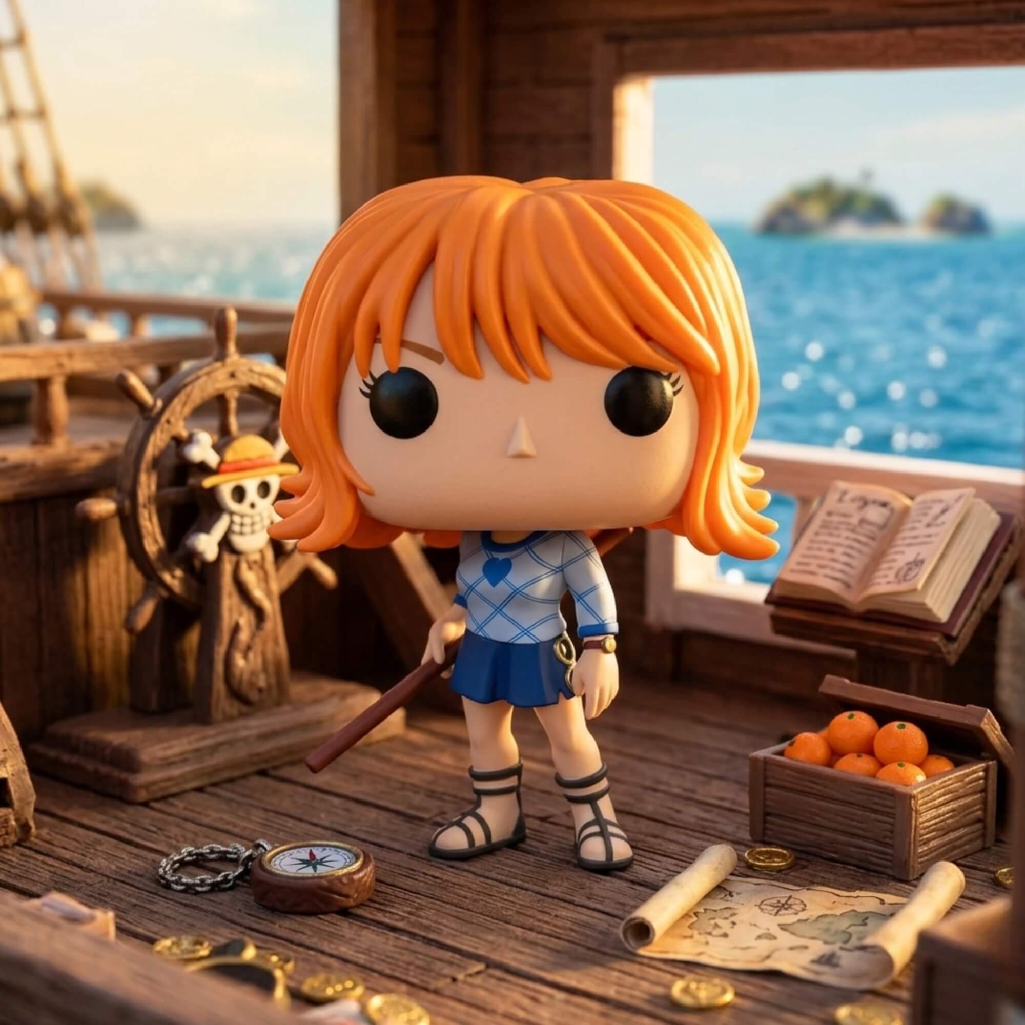 Boneco Funko Pop! One Piece Live Action - Nami Candide - 12865