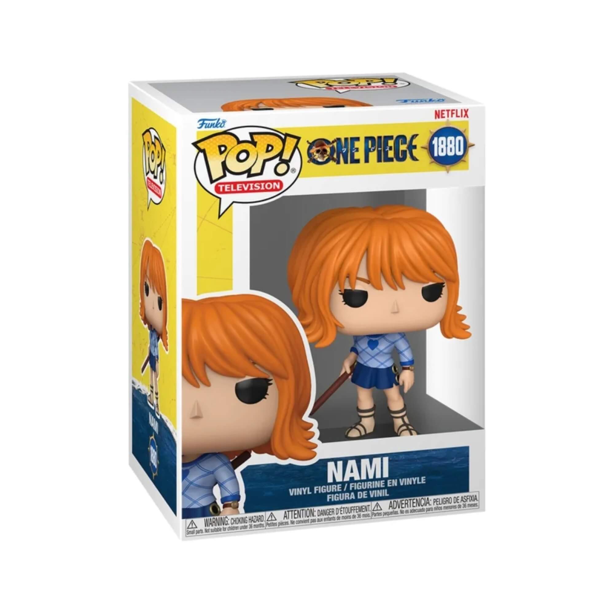 Boneco Funko Pop! One Piece Live Action - Nami Candide - 12865
