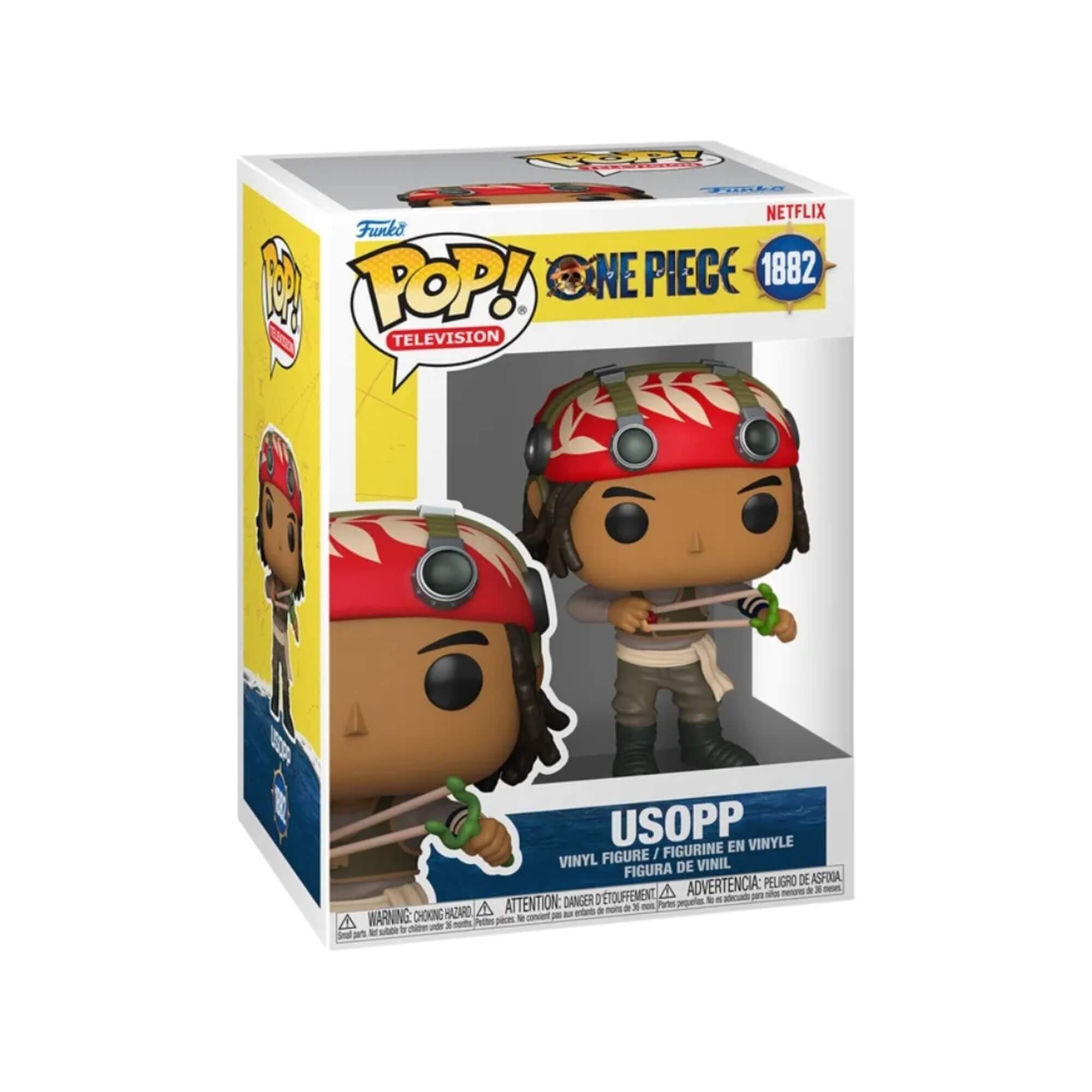 Boneco Funko Pop! One Piece Live Action - Usopp Candide - 12867
