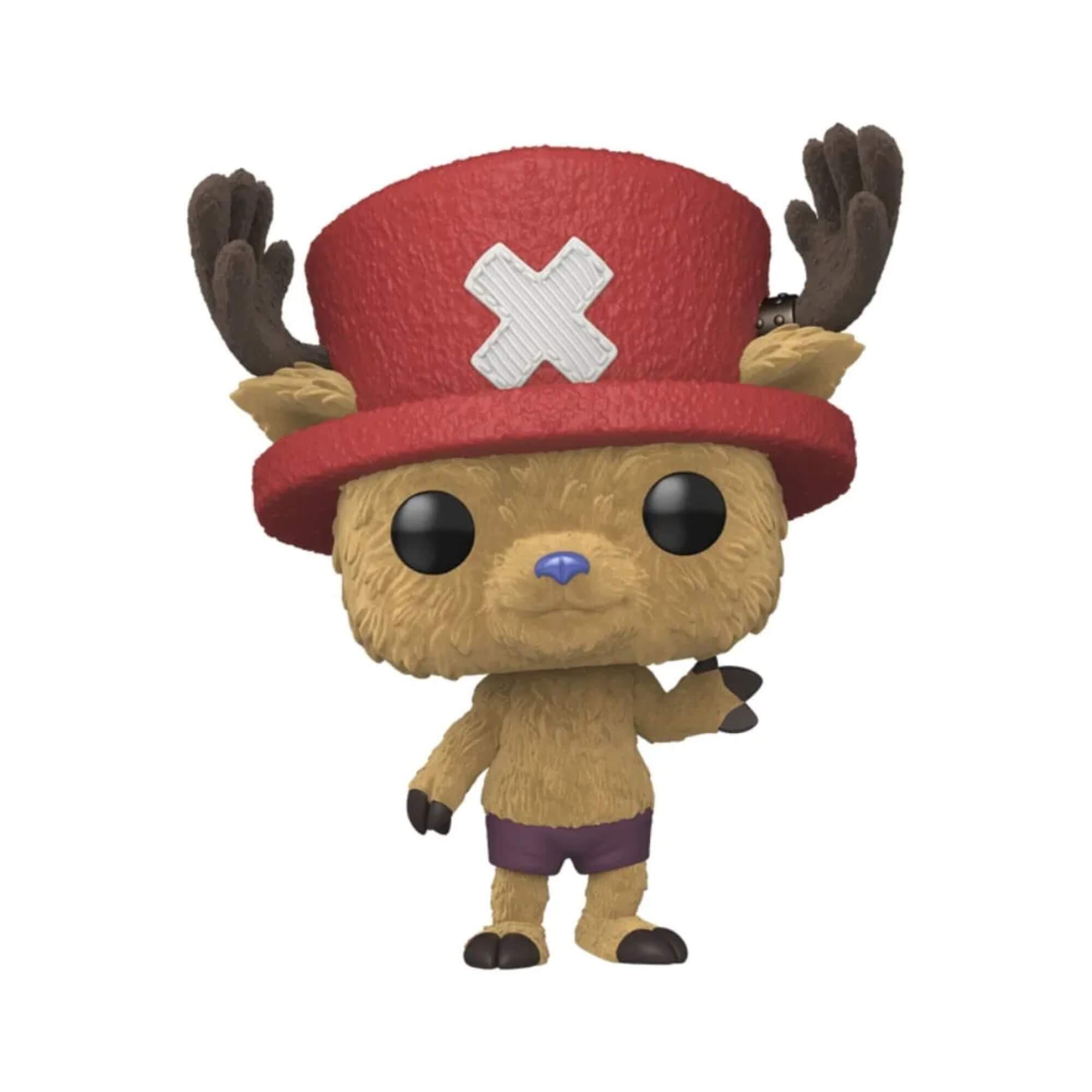 Boneco Funko Pop! One Piece Live Action - Chopper (Flocked) Candide - 12869