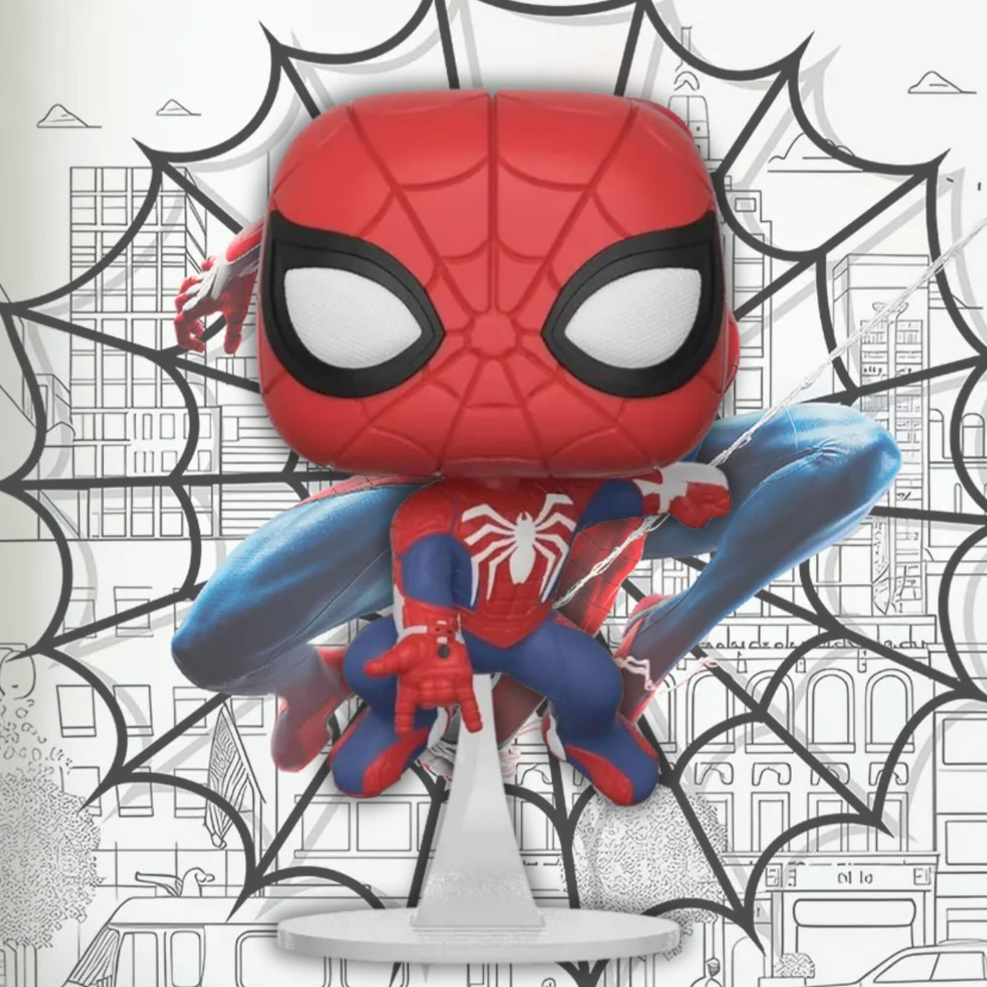 Boneco Funko Pop! Marvel Games Homem-Aranha Candide - 13014