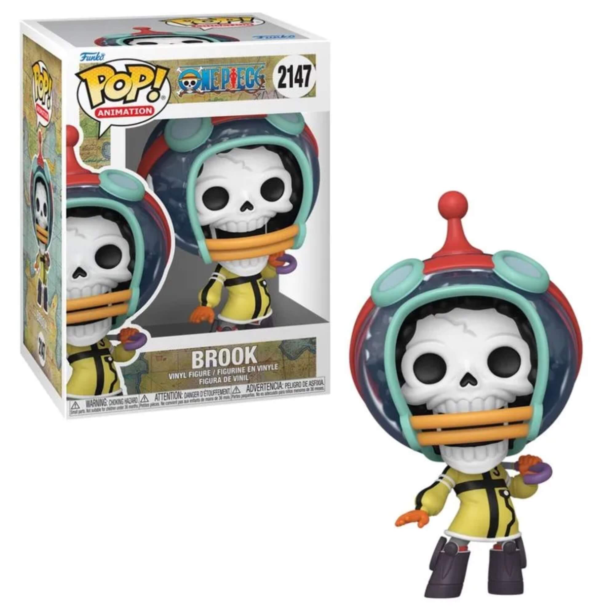 Boneco Funko Pop! One Piece Egghead Brook Candide - 12482