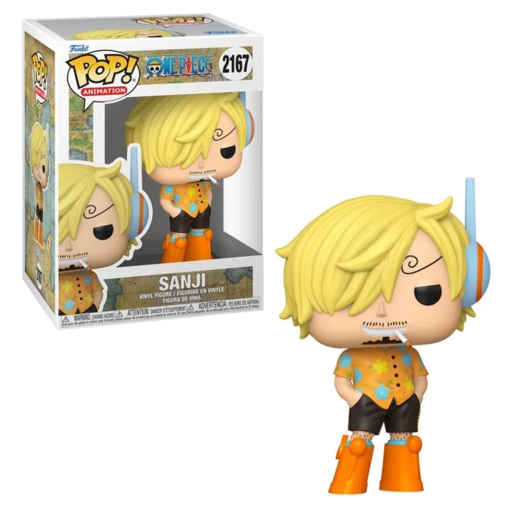 Boneco Funko Pop! One Piece Egghead Sanji Candide - 12769
