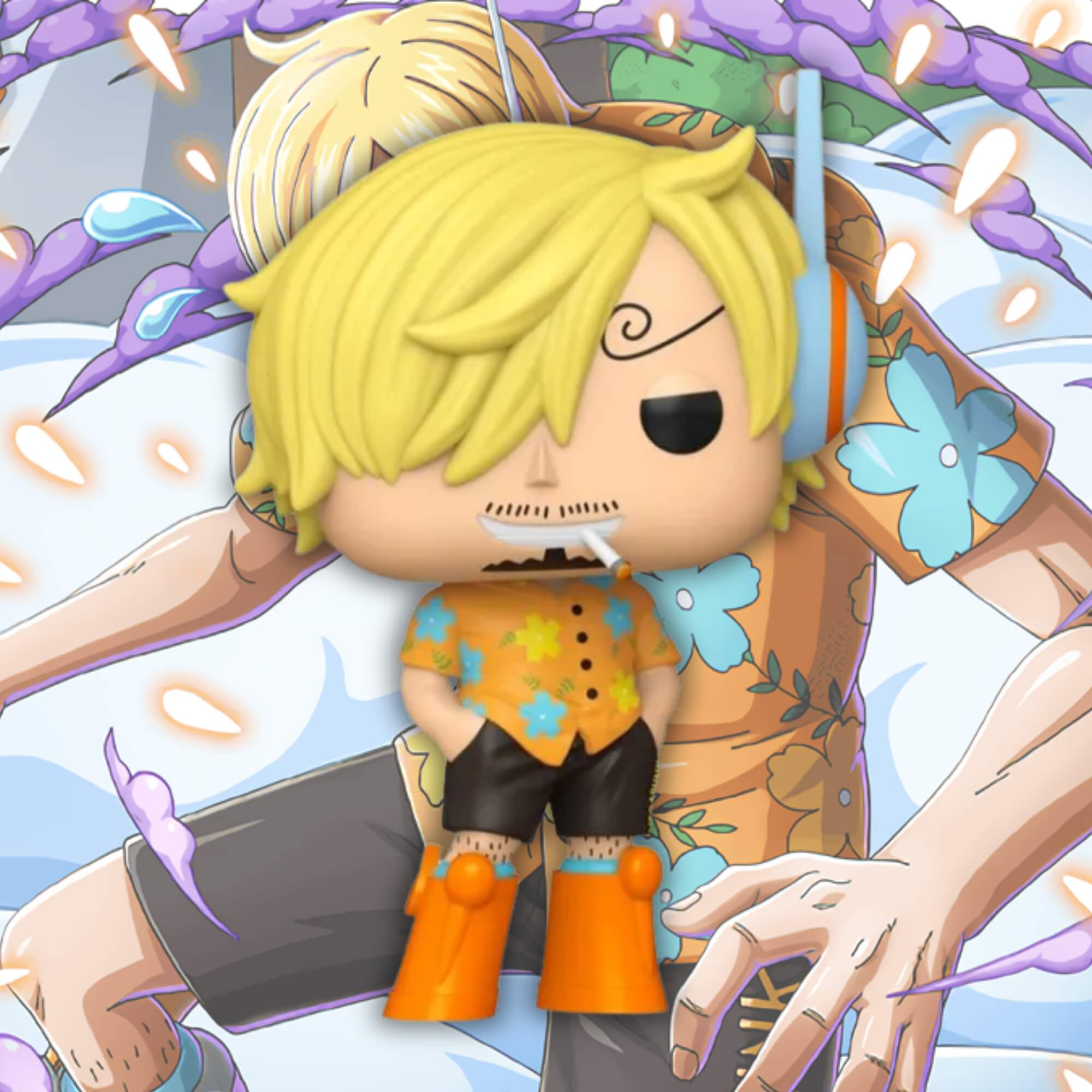Boneco Funko Pop! One Piece Egghead Sanji Candide - 12769