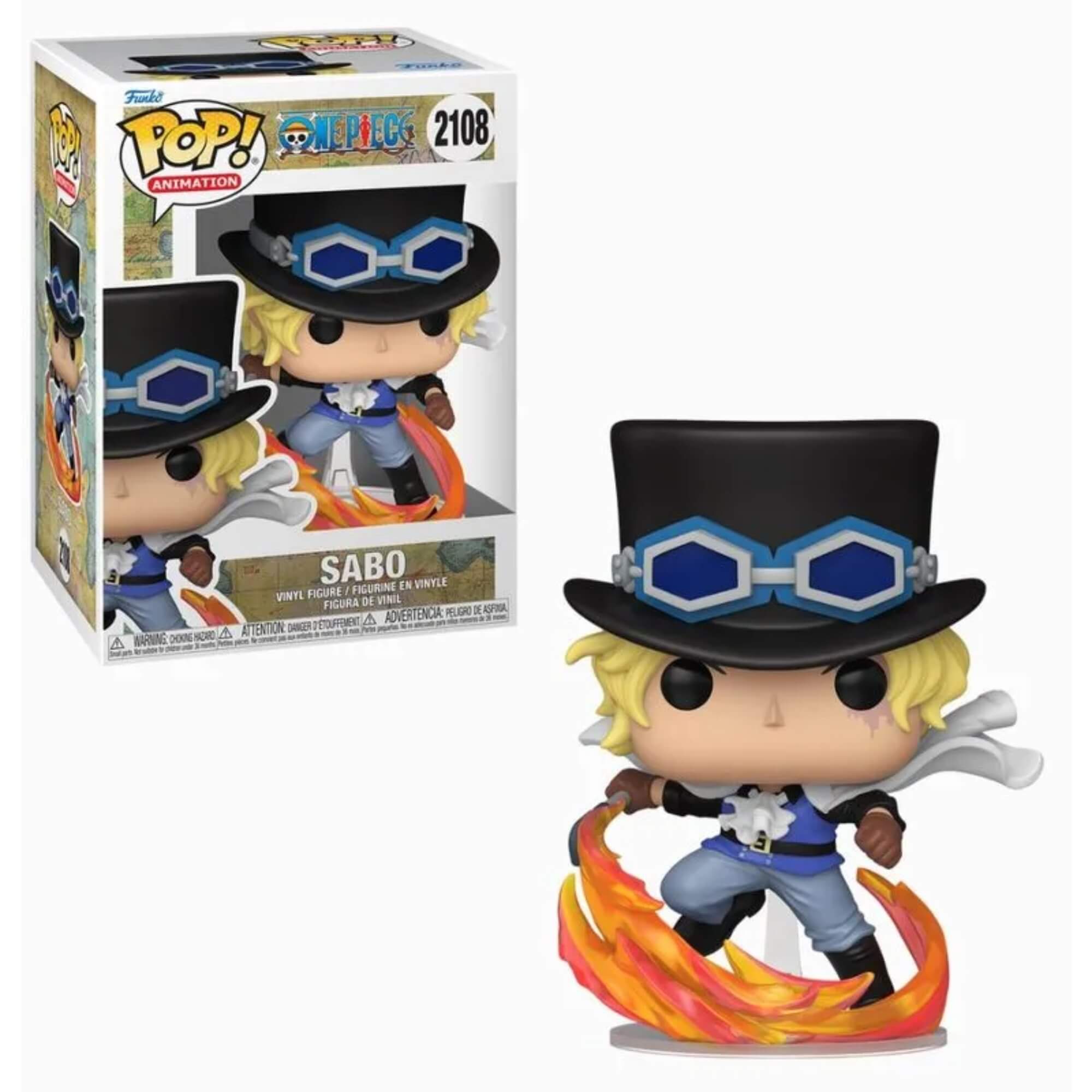 Boneco Funko Pop! One Piece Egghead Sabo Candide - 12768