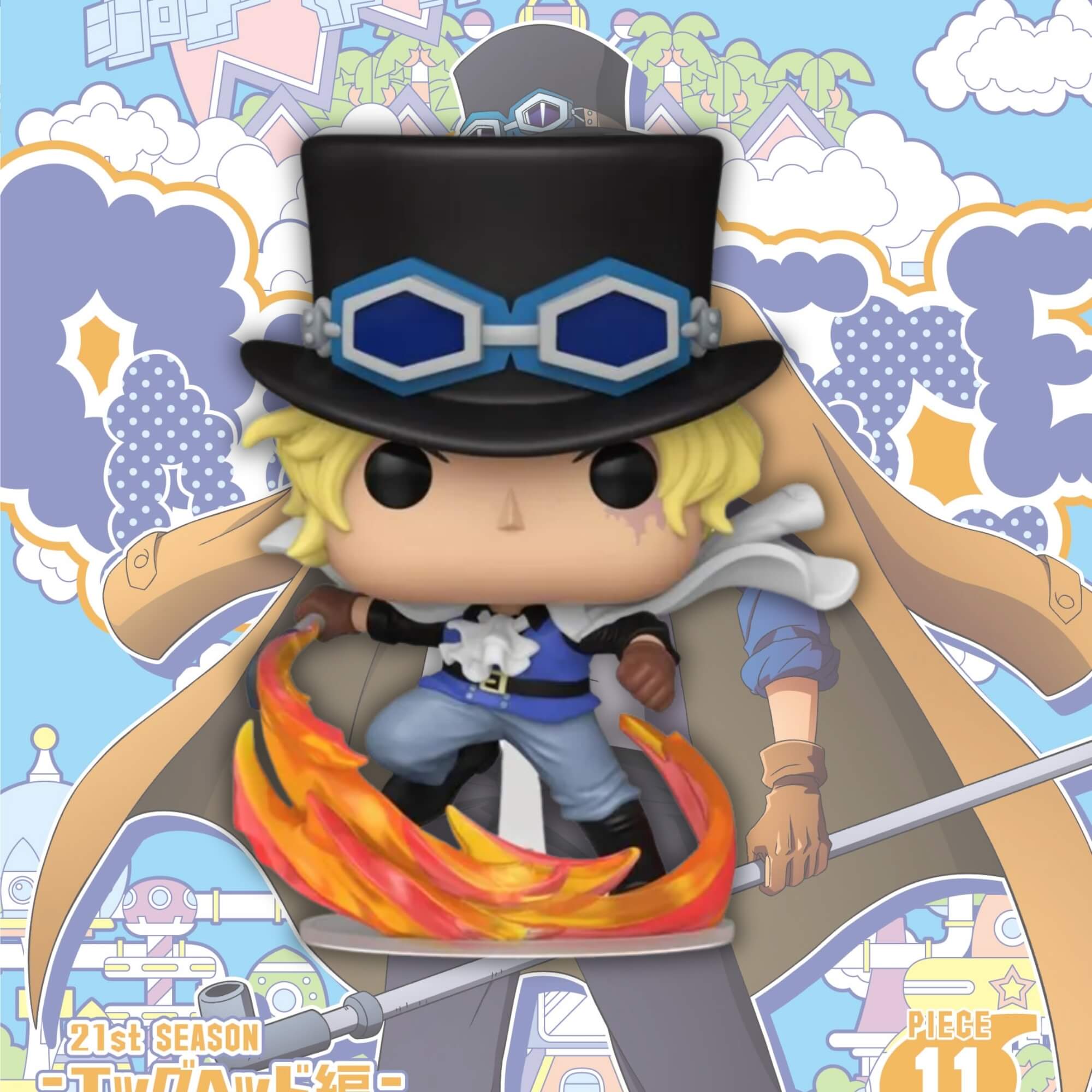Boneco Funko Pop! One Piece Egghead Sabo Candide - 12768