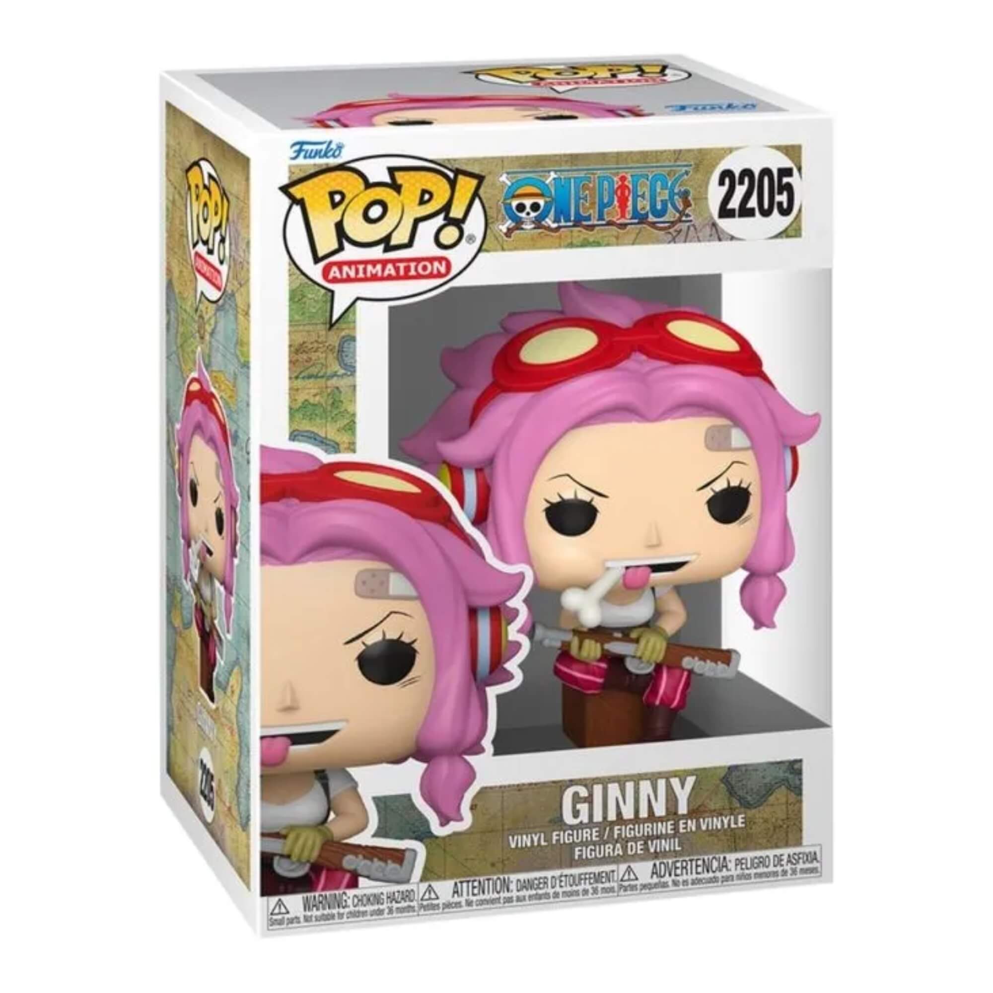 Boneco Funko Pop! One Piece Eggheads Ginny Candide - 12822