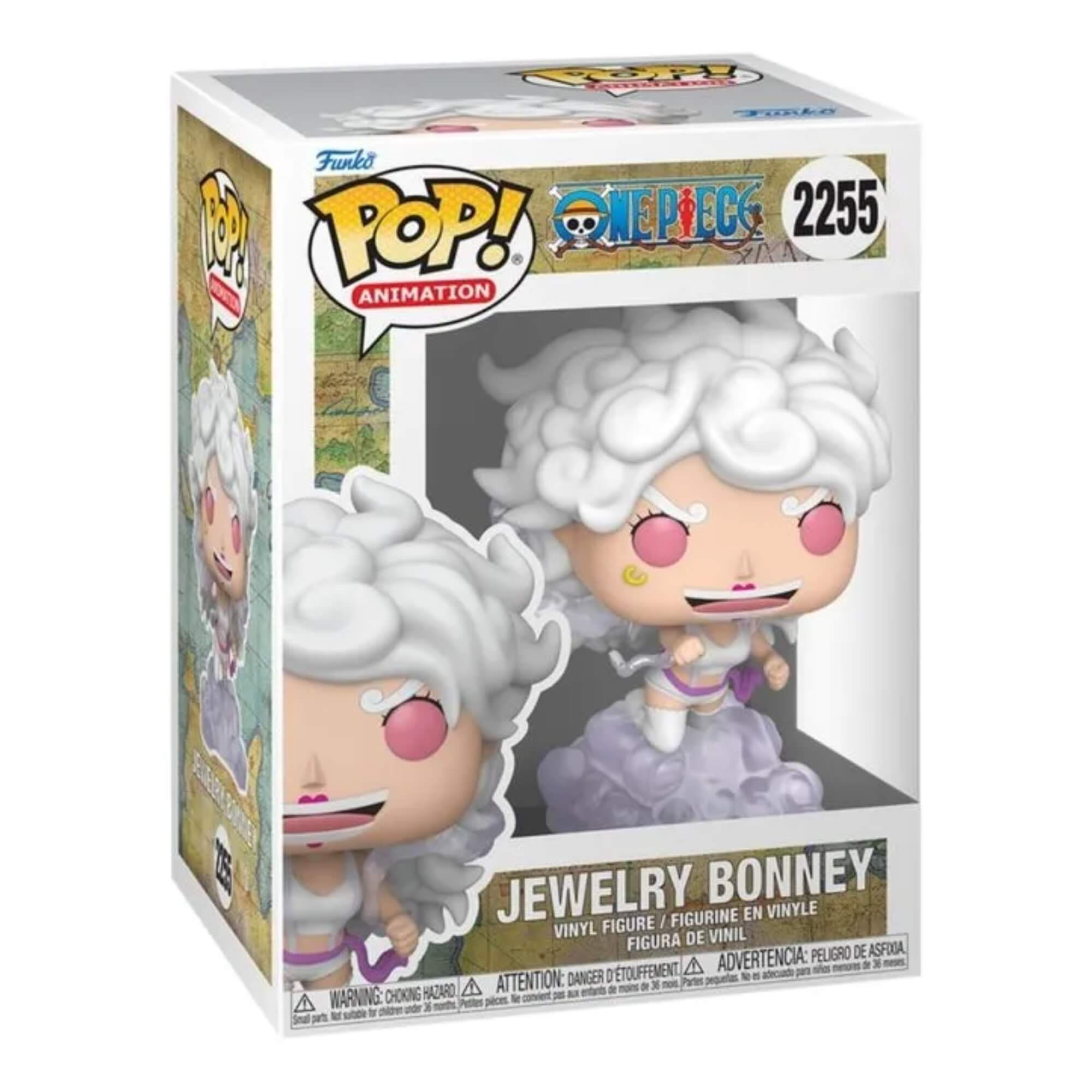 Boneco Funko Pop! One Piece Eggheads Jewelry Bonney com Chase Candide - 12870