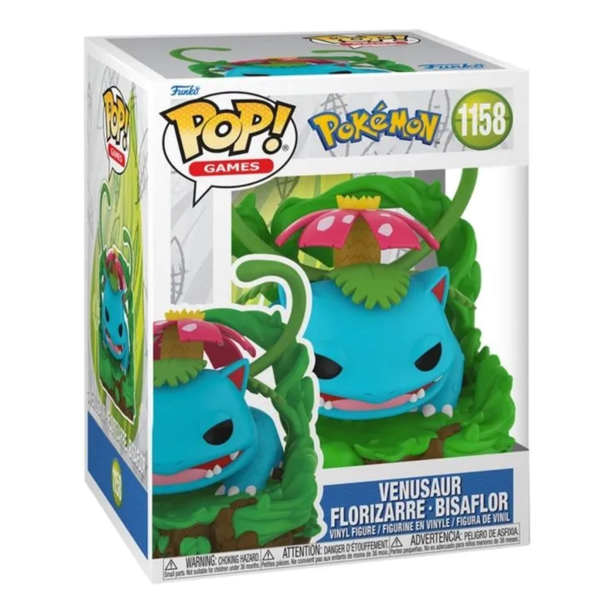 Boneco Funko Pop! Premium Pokemon Venusaur Candide - 12886