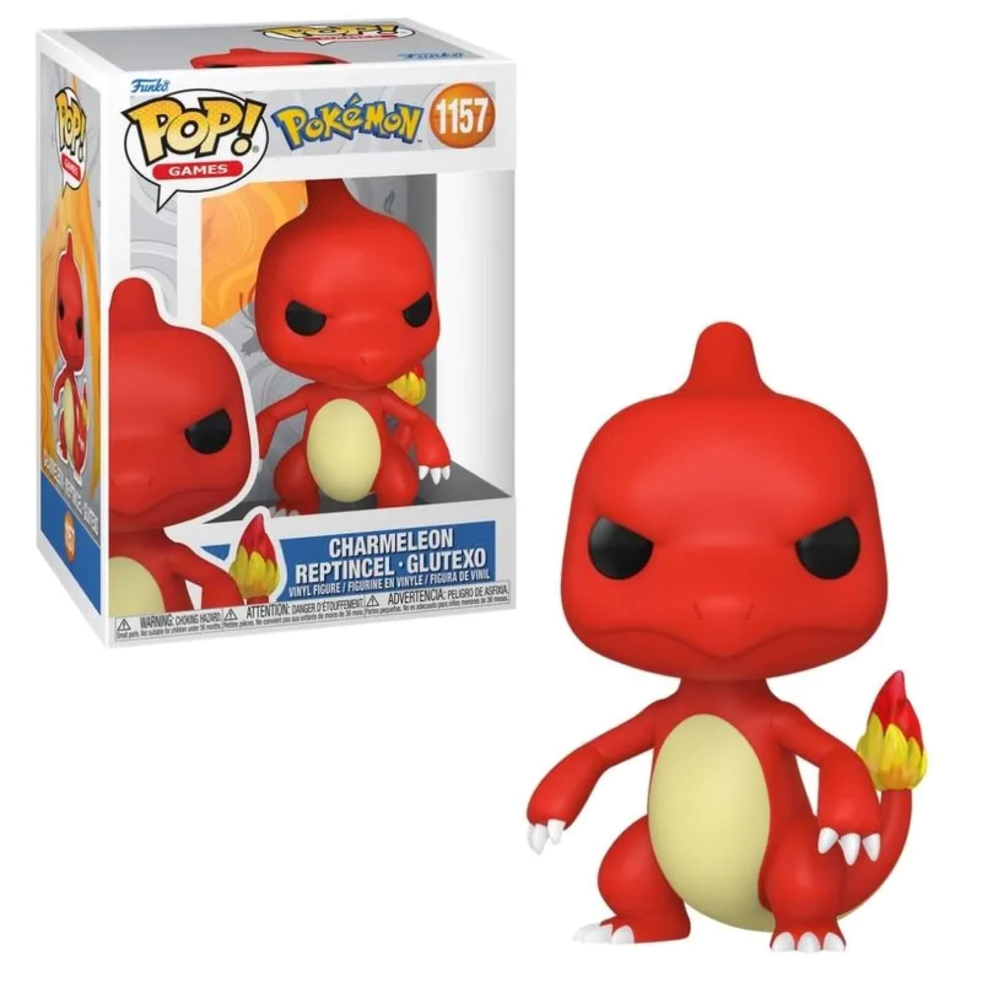 Boneco Funko Pop! Pokemon Charmeleon Candide - 12887
