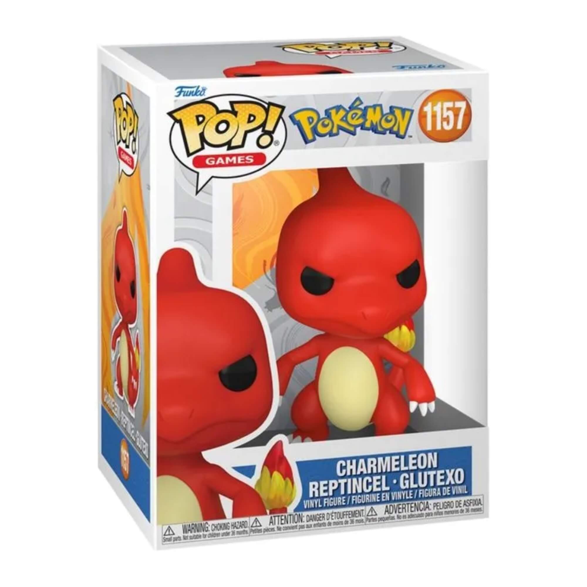 Boneco Funko Pop! Pokemon Charmeleon Candide - 12887