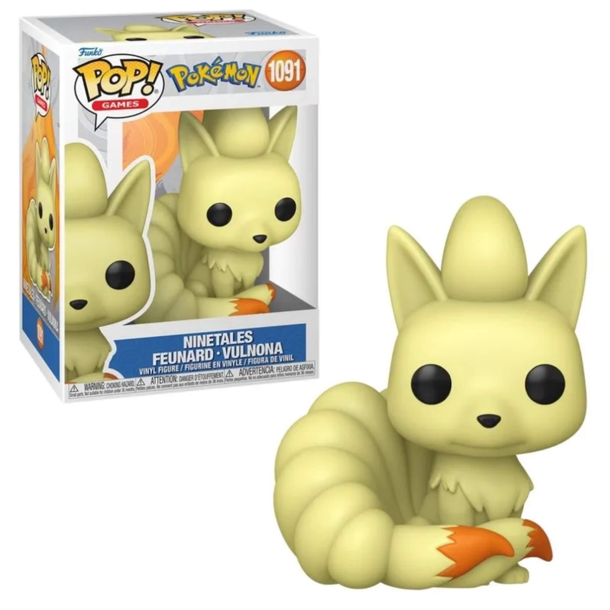 Boneco Funko Pop! Pokemon Ninetales Candide - 12353