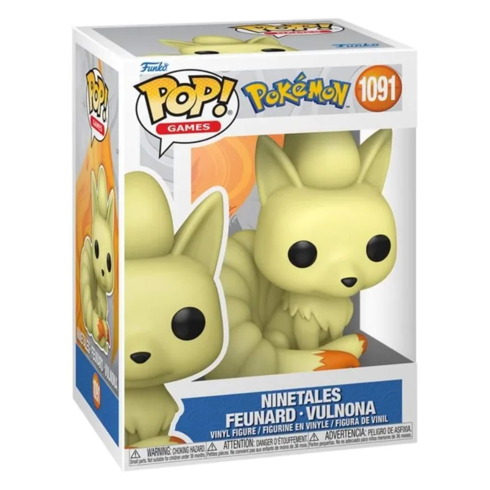 Boneco Funko Pop! Pokemon Ninetales Candide - 12353
