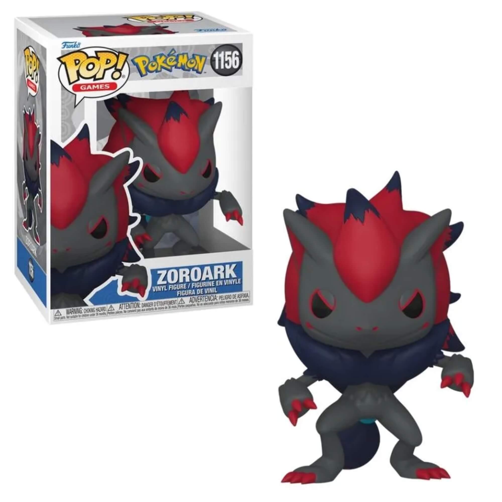 Boneco Funko Pop! Pokemon Zoroark Candide - 12885