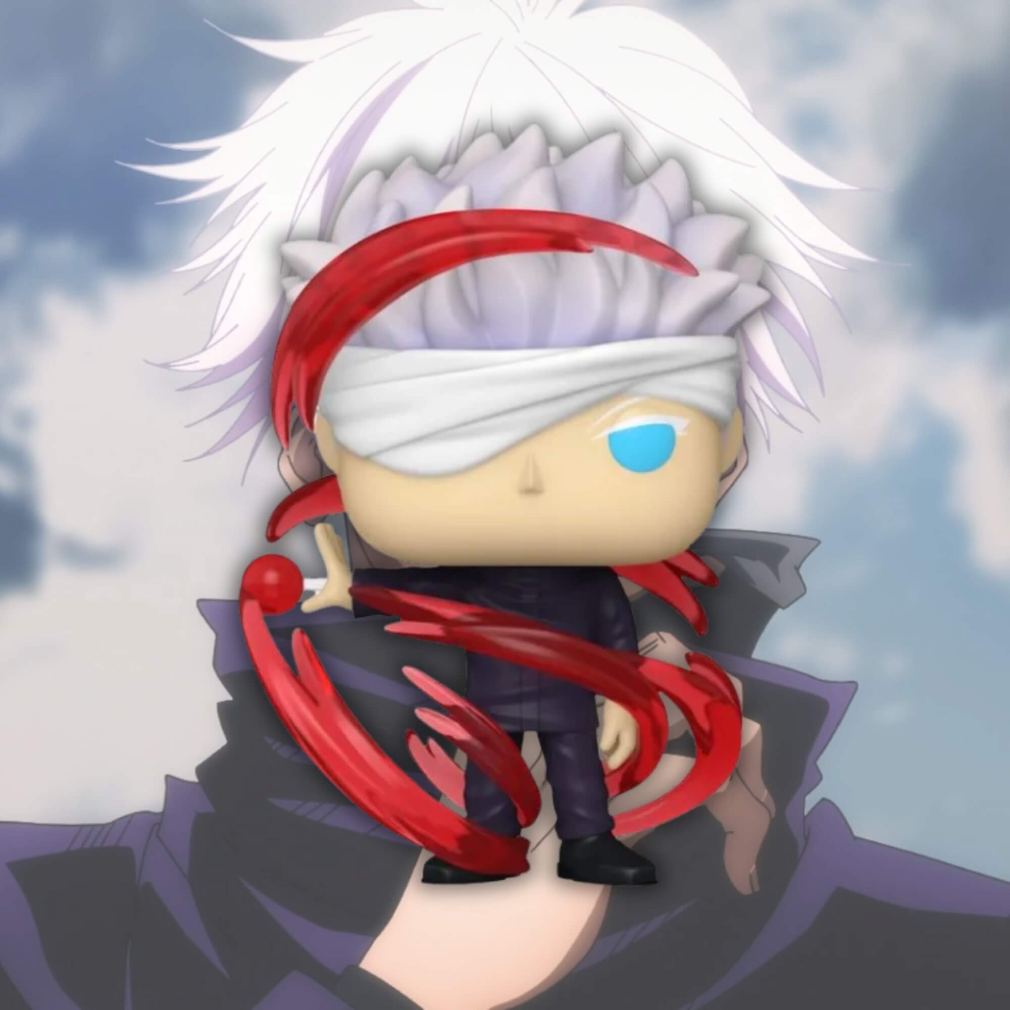 Boneco Funko Pop! Jujutsu Kaisen 0 Gojo (Tecnica Vermelha) Candide - 12896