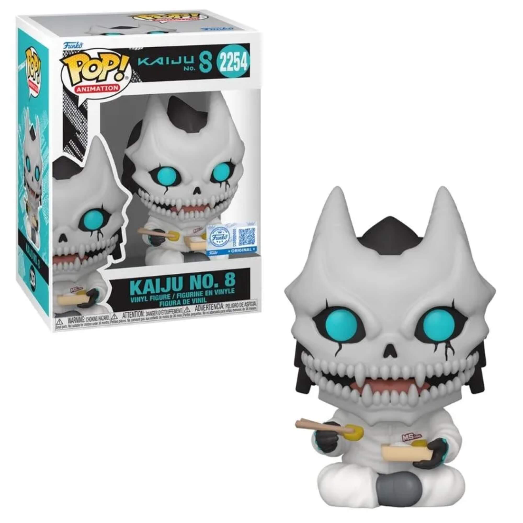 Boneco Funko Pop! Exclusivo Kaiju Nº8 Kaiju Nº8 com Macacao Candide - 12892