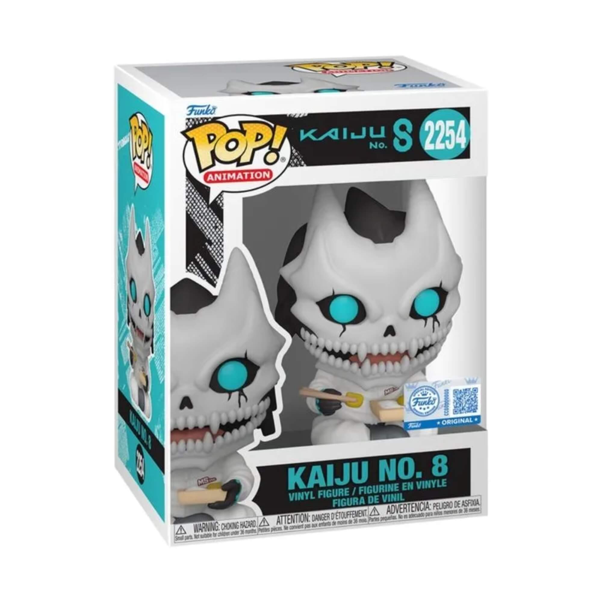 Boneco Funko Pop! Exclusivo Kaiju Nº8 Kaiju Nº8 com Macacao Candide - 12892