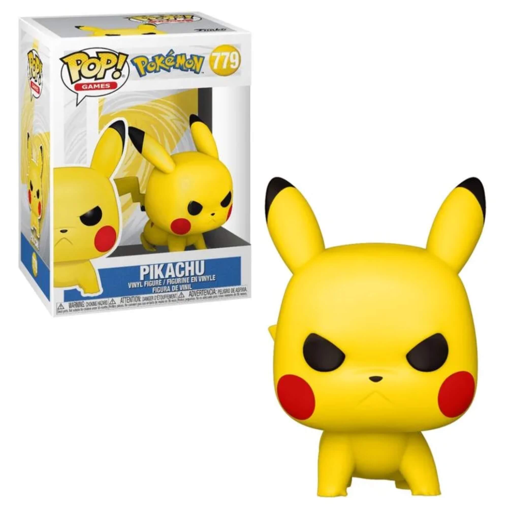 Boneco Funko Pop! Pokemon Pikachu Em Ataque Candide - 12122