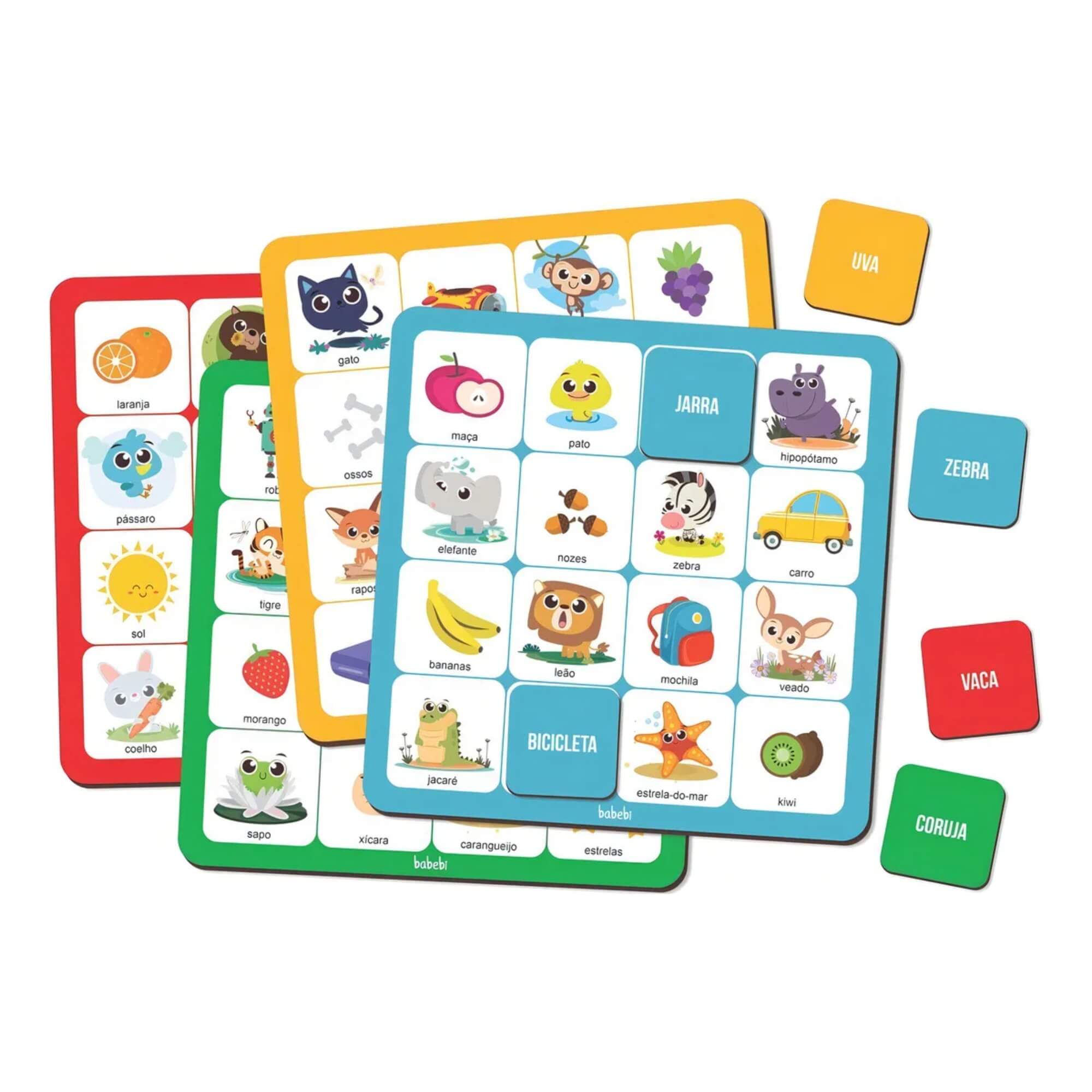 Jogo Educativo Bingo das Palavras Babebi - 6045