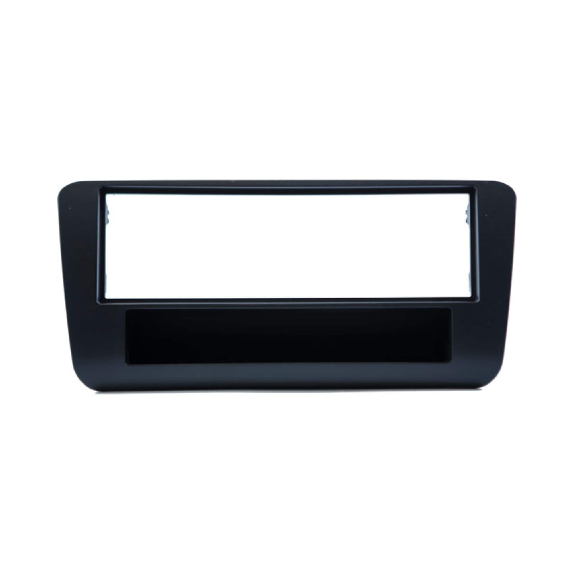 Moldura 1Din AUDI A1 2010 em diante cor Preta Expex - EPX 113
