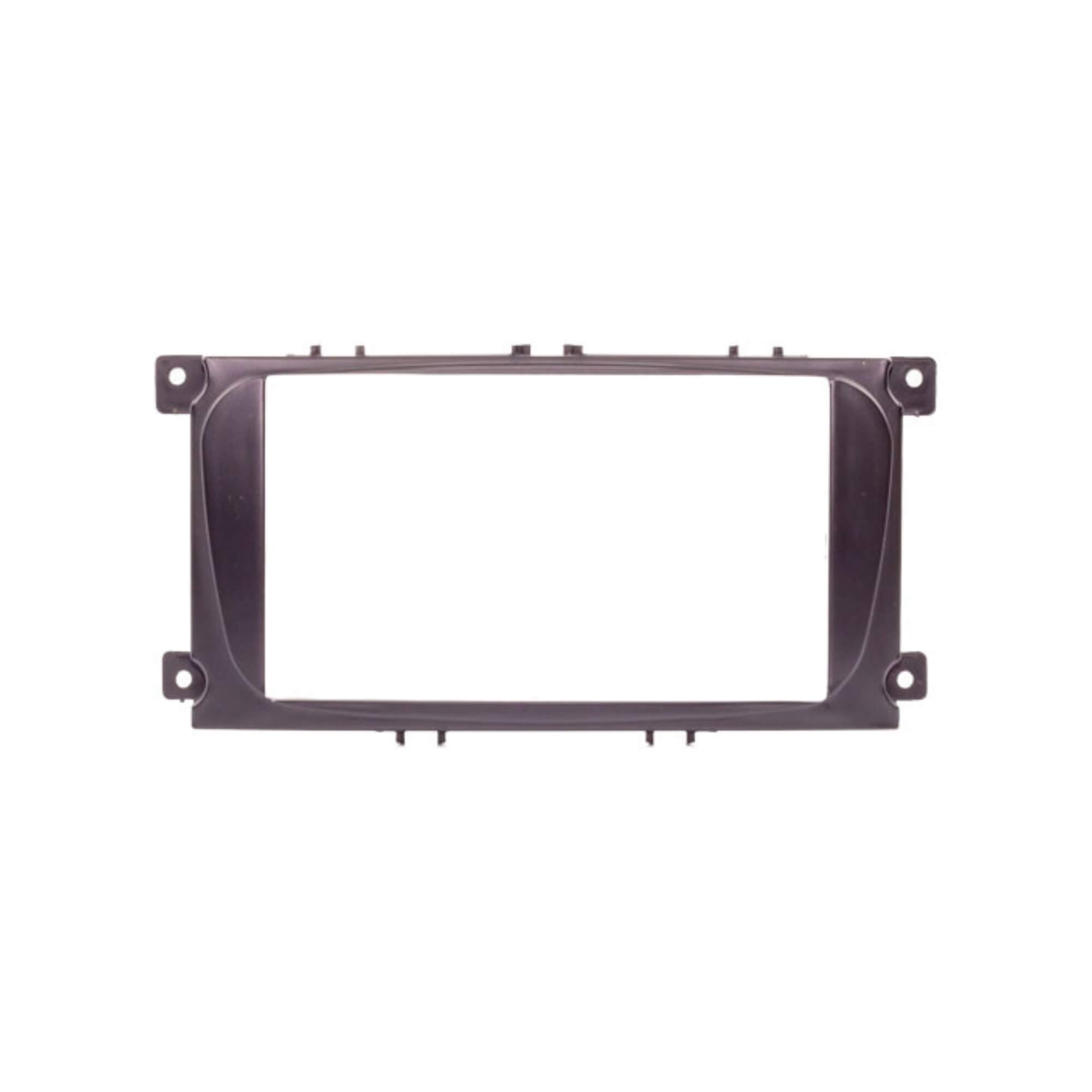Moldura 2din preta Focus Hatch/Sedan 2009 a 2013 Padrão JP/CH Expex - EPX 363