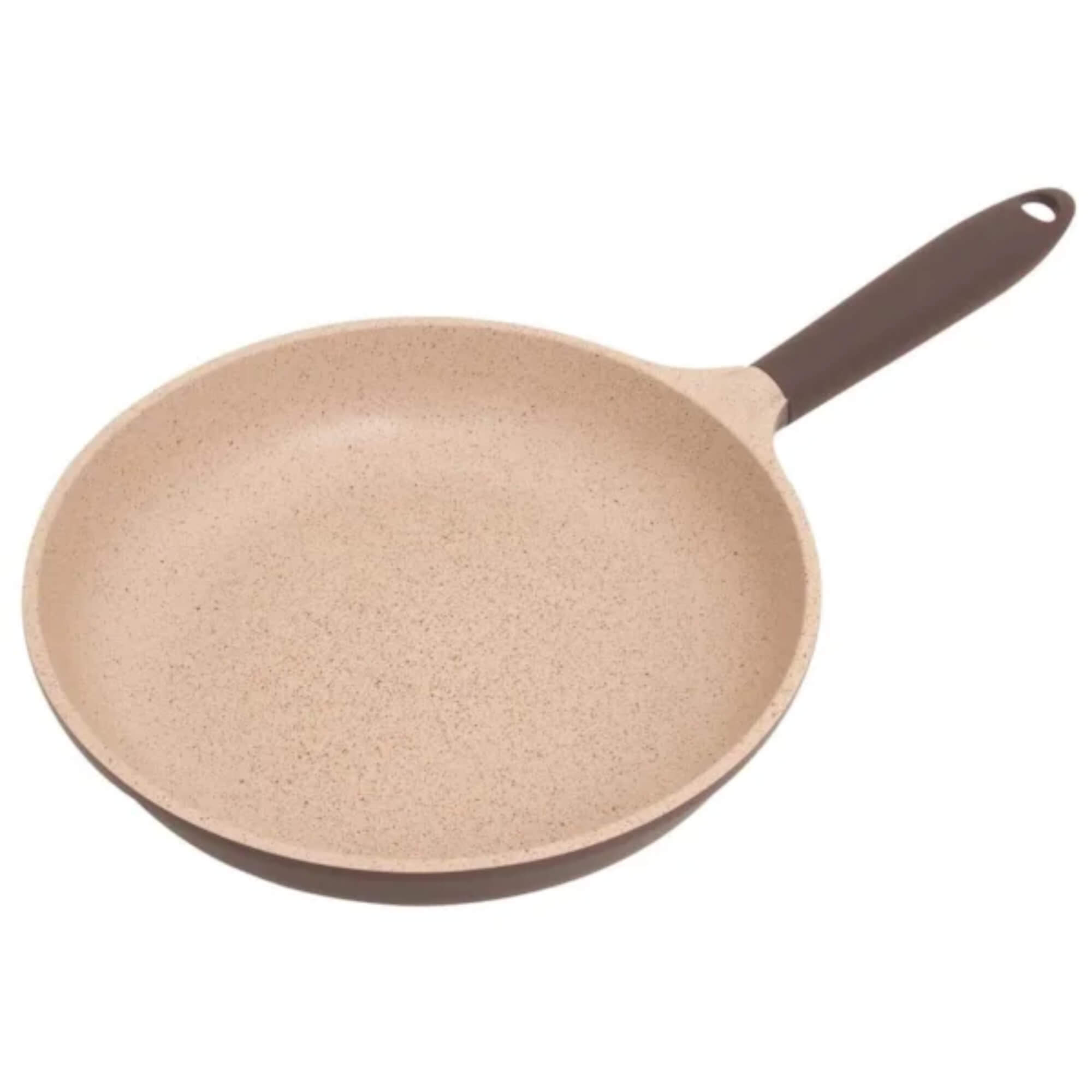 Panela Wok Belga Antiaderente Cerâmic Flon Alumínio com Fundo de Indução N°28 3,8L MTA - 8445