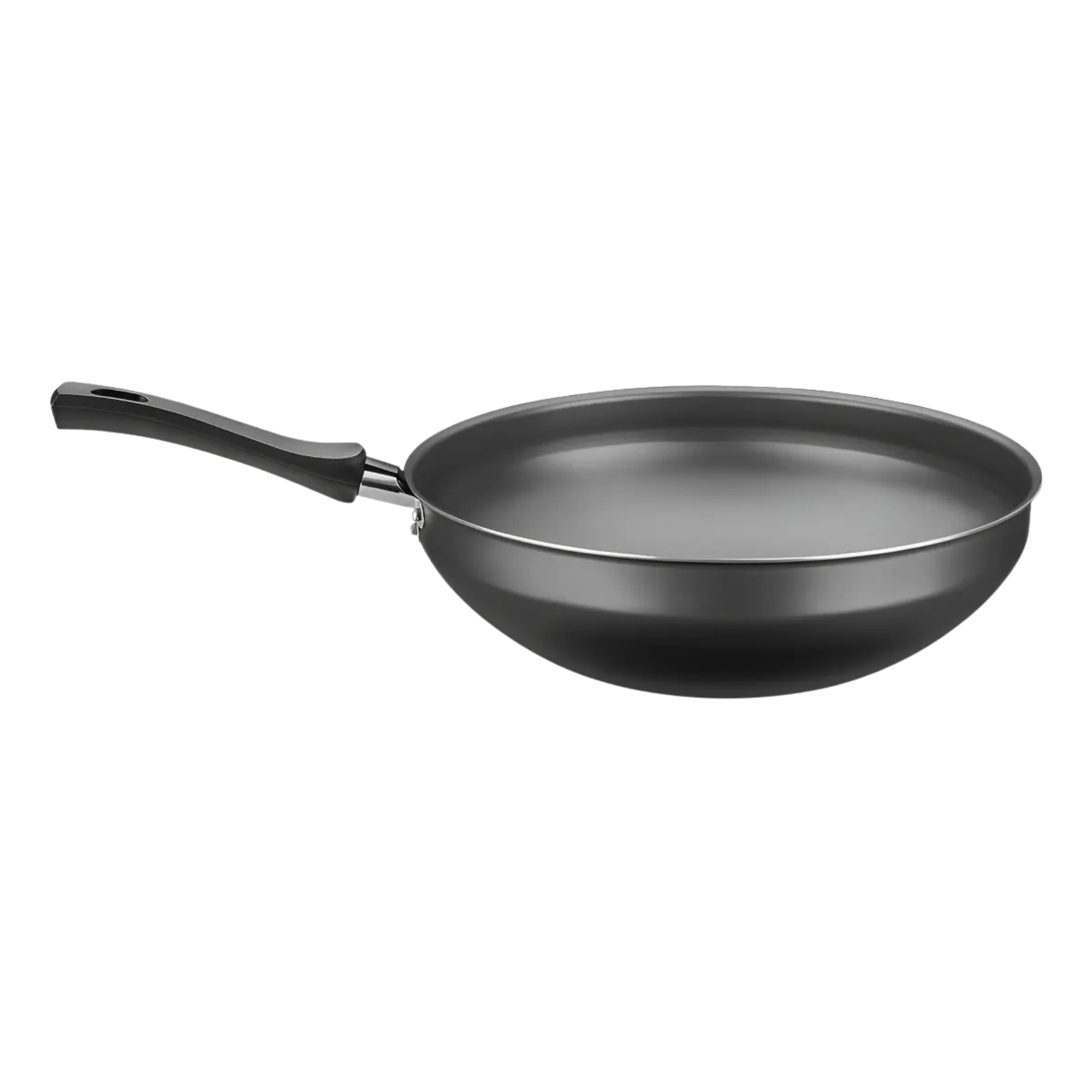 Panela Wok Cor Grafite 2,8L Nº24 Antiaderente de Alumínio MTA - 917