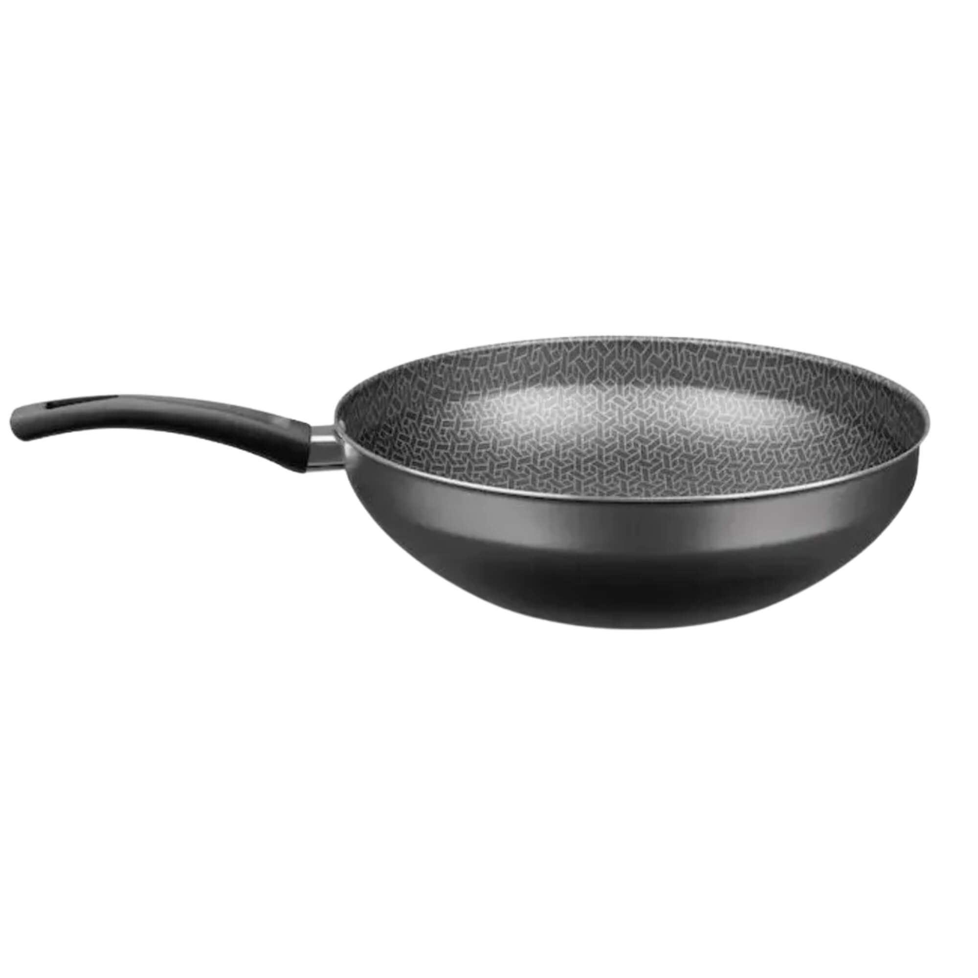 Panela Wok Cor Grafite 2,8L Nº24 Antiaderente de Alumínio MTA - 917
