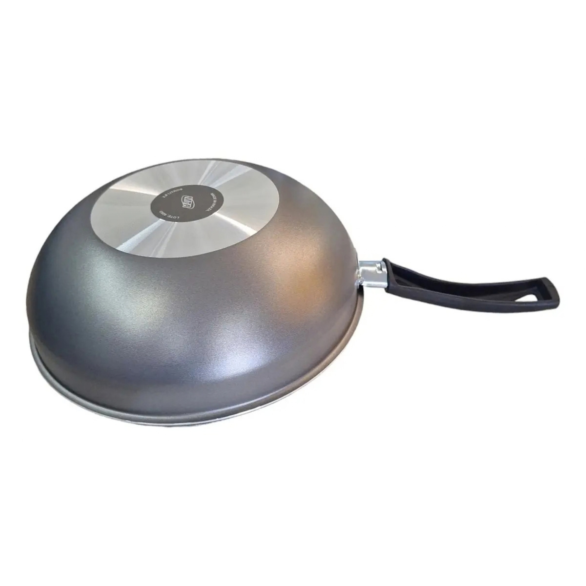 Panela Wok Cor Grafite 2,8L Nº24 Antiaderente de Alumínio MTA - 917