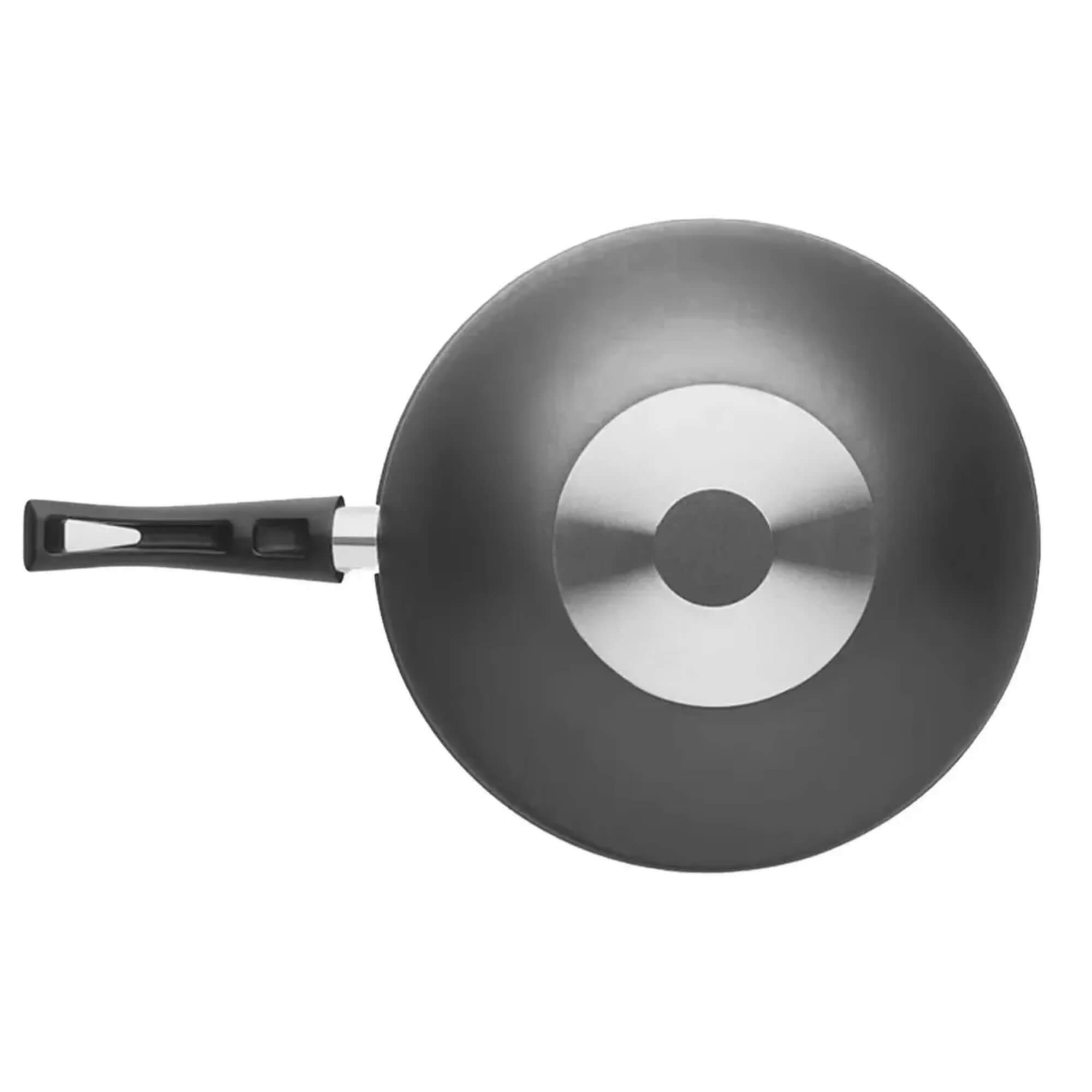 Panela Wok Cor Grafite 2,8L Nº24 Antiaderente de Alumínio MTA - 917