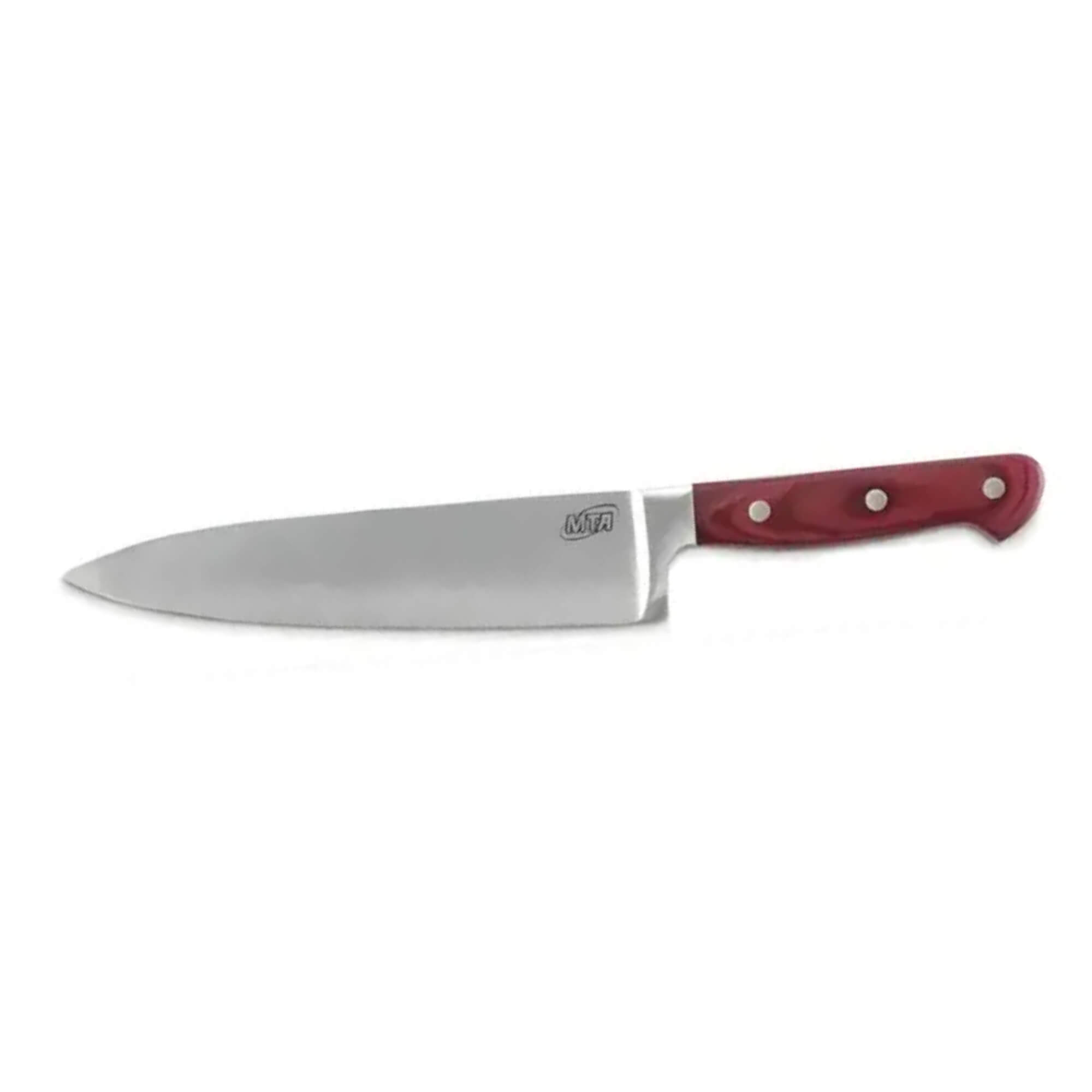 Faca Chef Cozinha Mulituso 8" Monobloco Cabo Madeira MTA - 9129