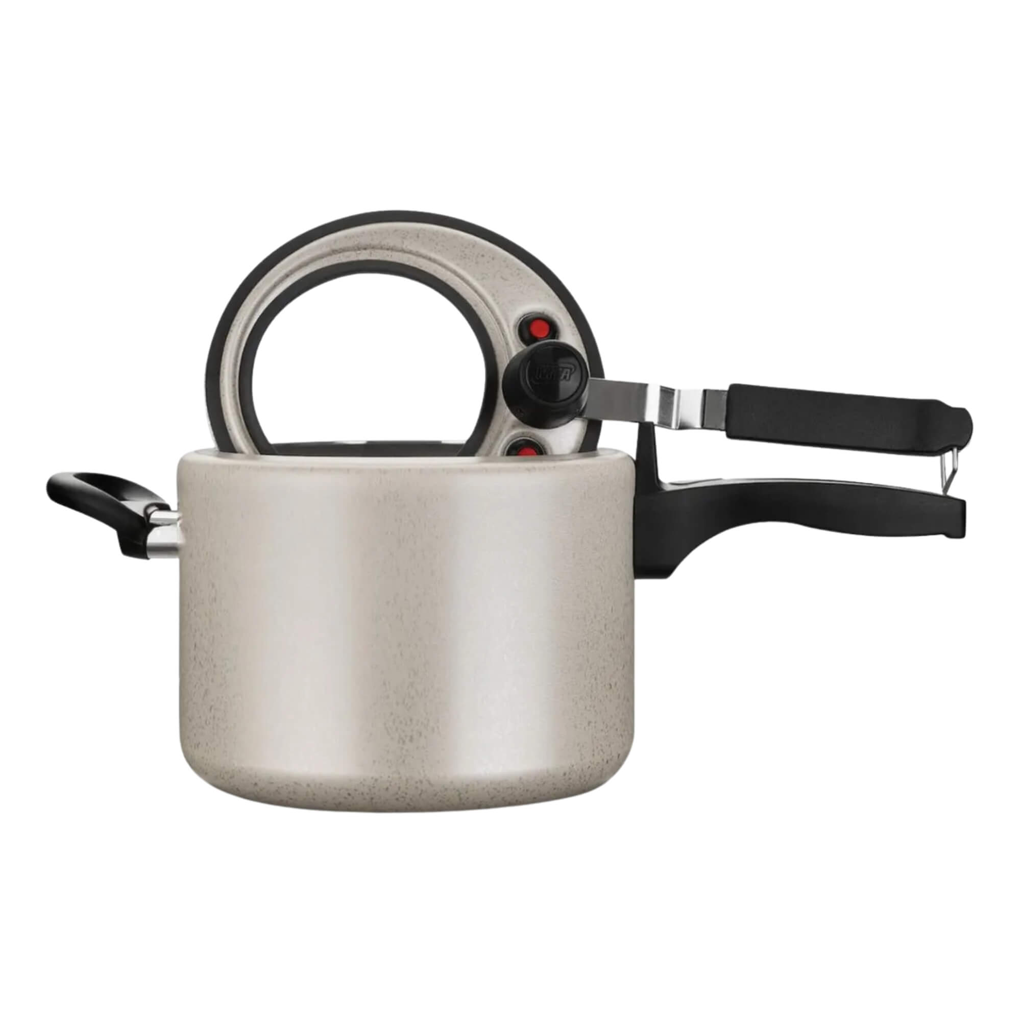 Panela de Pressão Antiaderente c/ Visor de Vidro 120mm 4,5L Fechamento Interno MTA - 1278