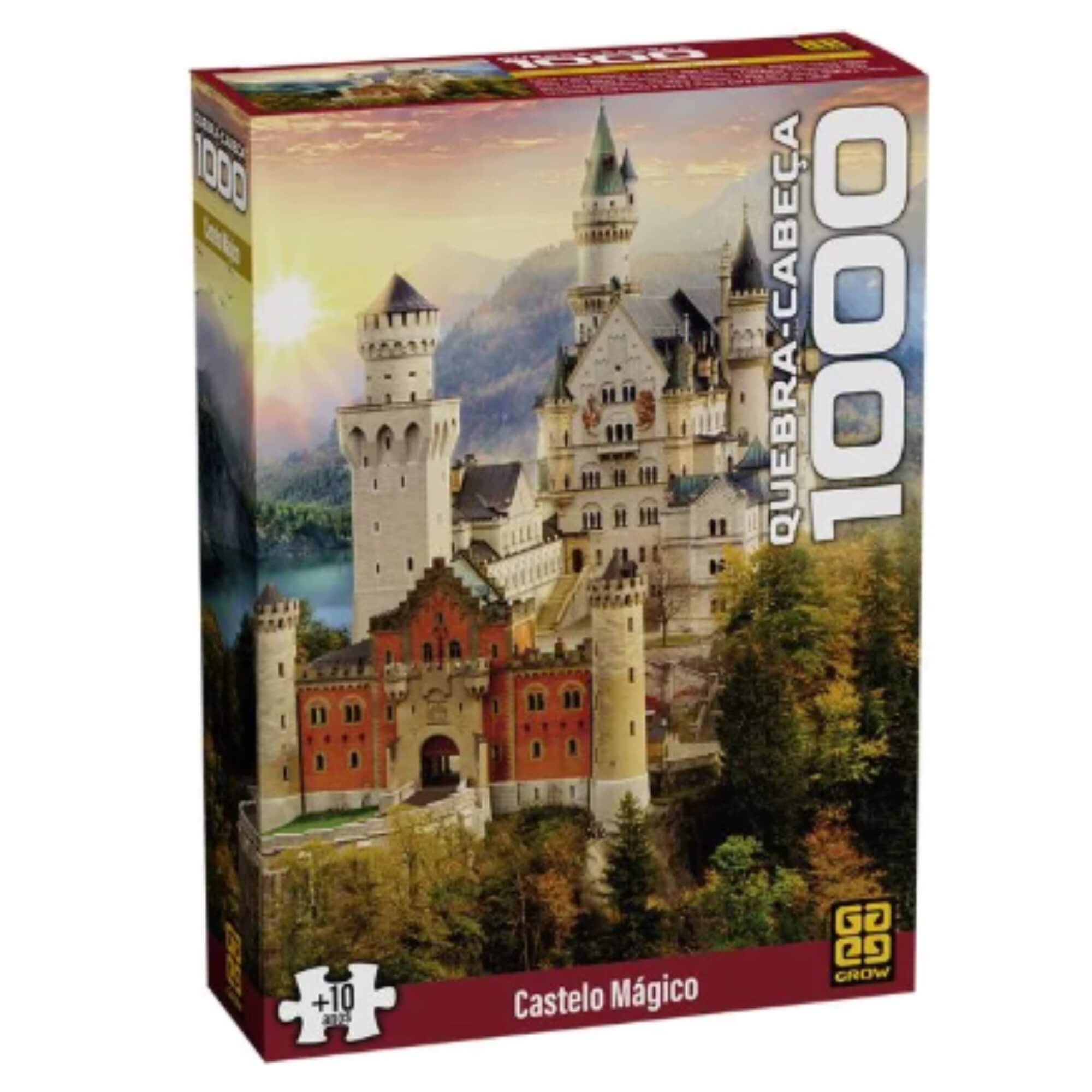 Quebra-cabeça 1000 peças Castelo Mágico Grow - 05168