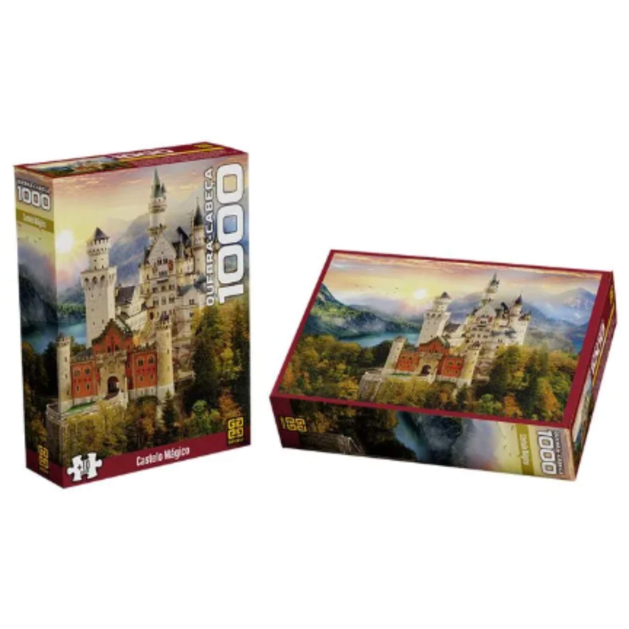 Quebra-cabeça 1000 peças Castelo Mágico Grow - 05168