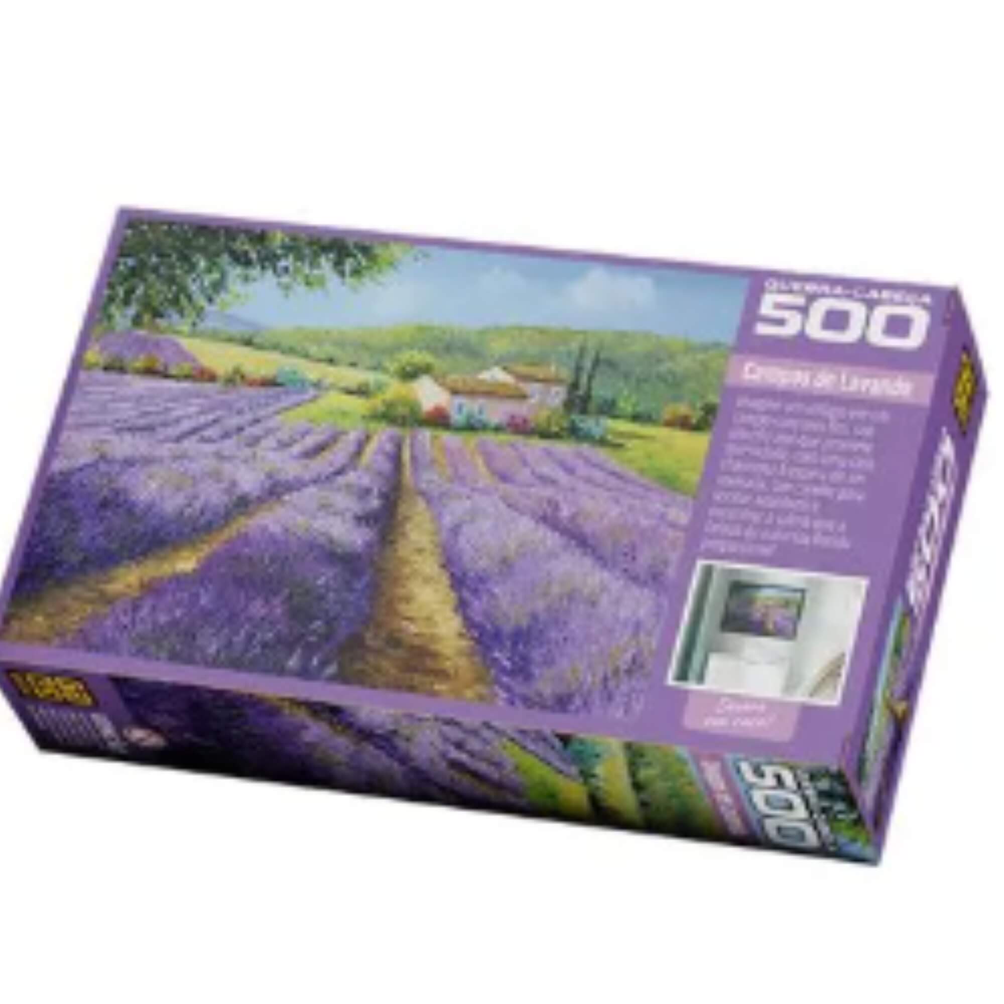 Quebra-cabeça 500 peças Campos de Lavanda Grow - 05158