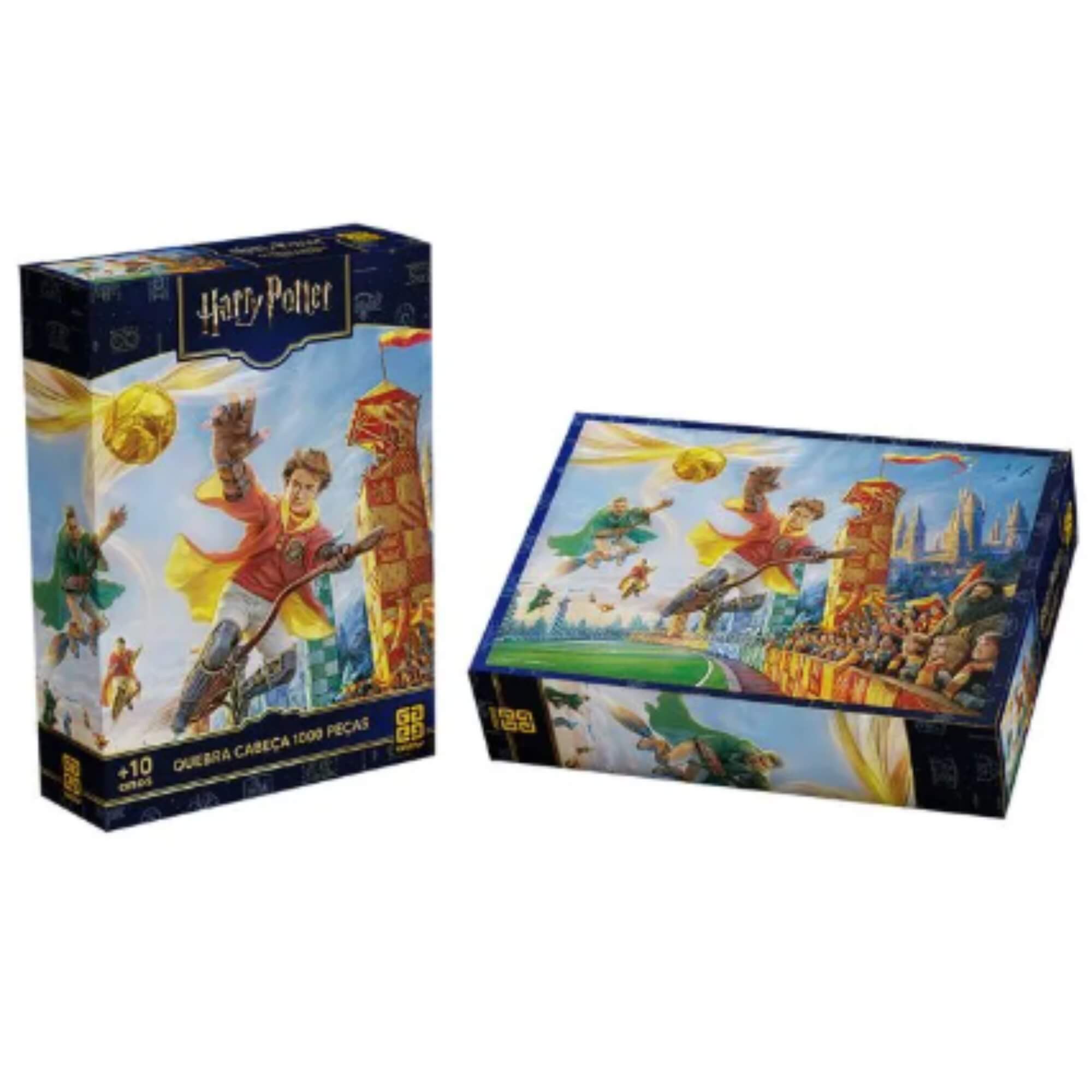 Quebra-cabeça 1000 peças Harry Potter Quadribol Grow - 04984