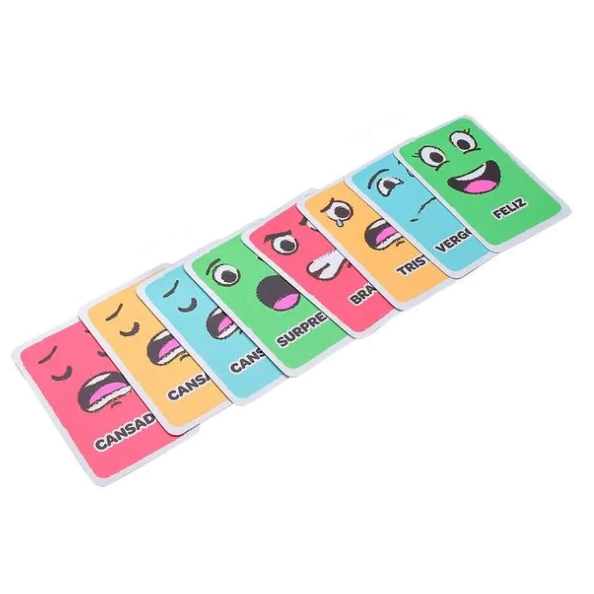 Jogo das Emoções Cubo Color Joy 2 Em 1 Caixa Leo&Leo Leonora - 10837