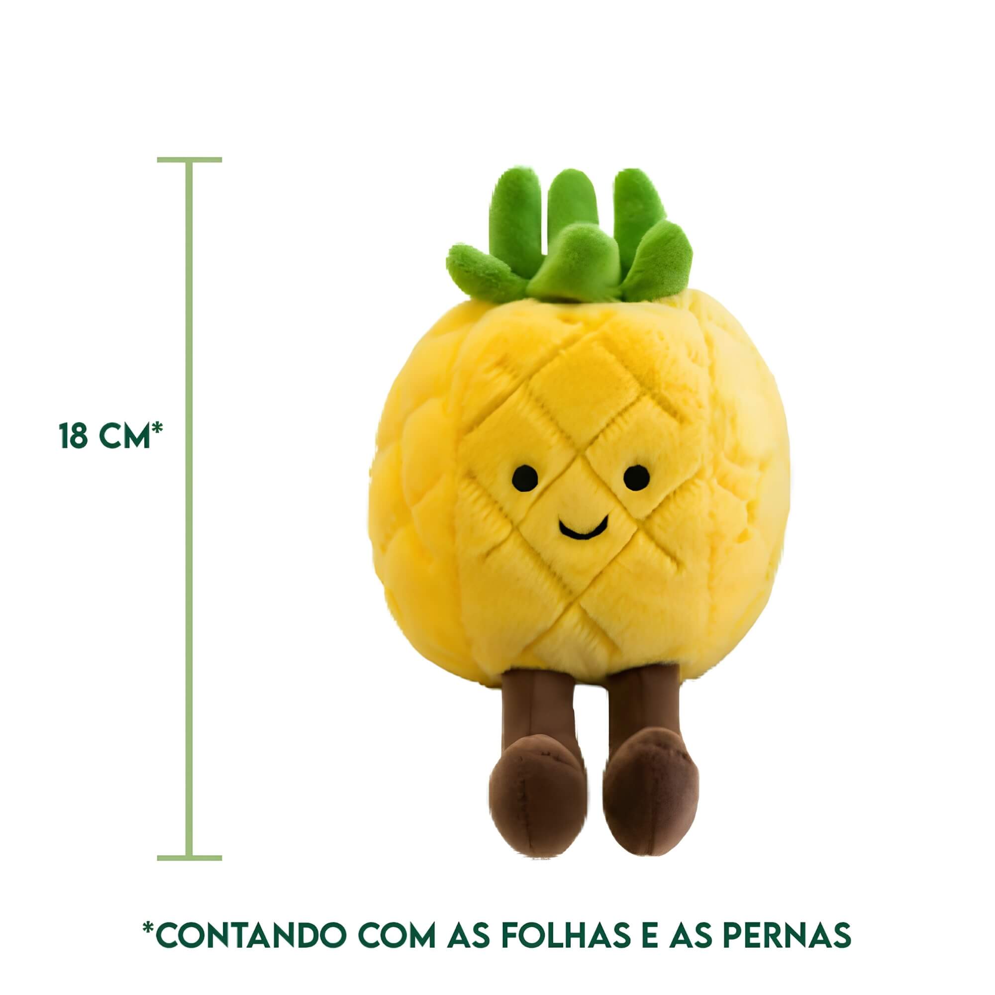 Pelúcia Mini Hortifruti Frutinhas - Sortido e Unitário BBR - R3774