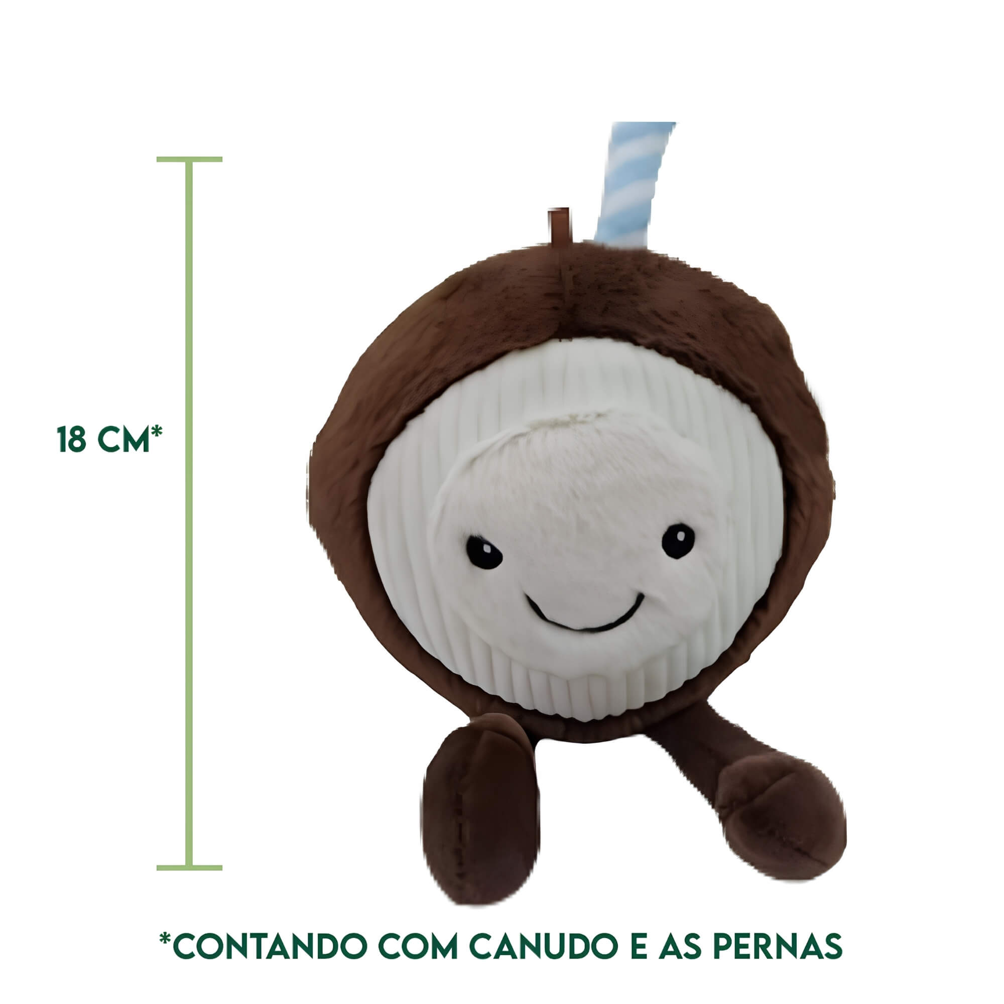 Pelúcia Mini Hortifruti Frutinhas - Sortido e Unitário BBR - R3774