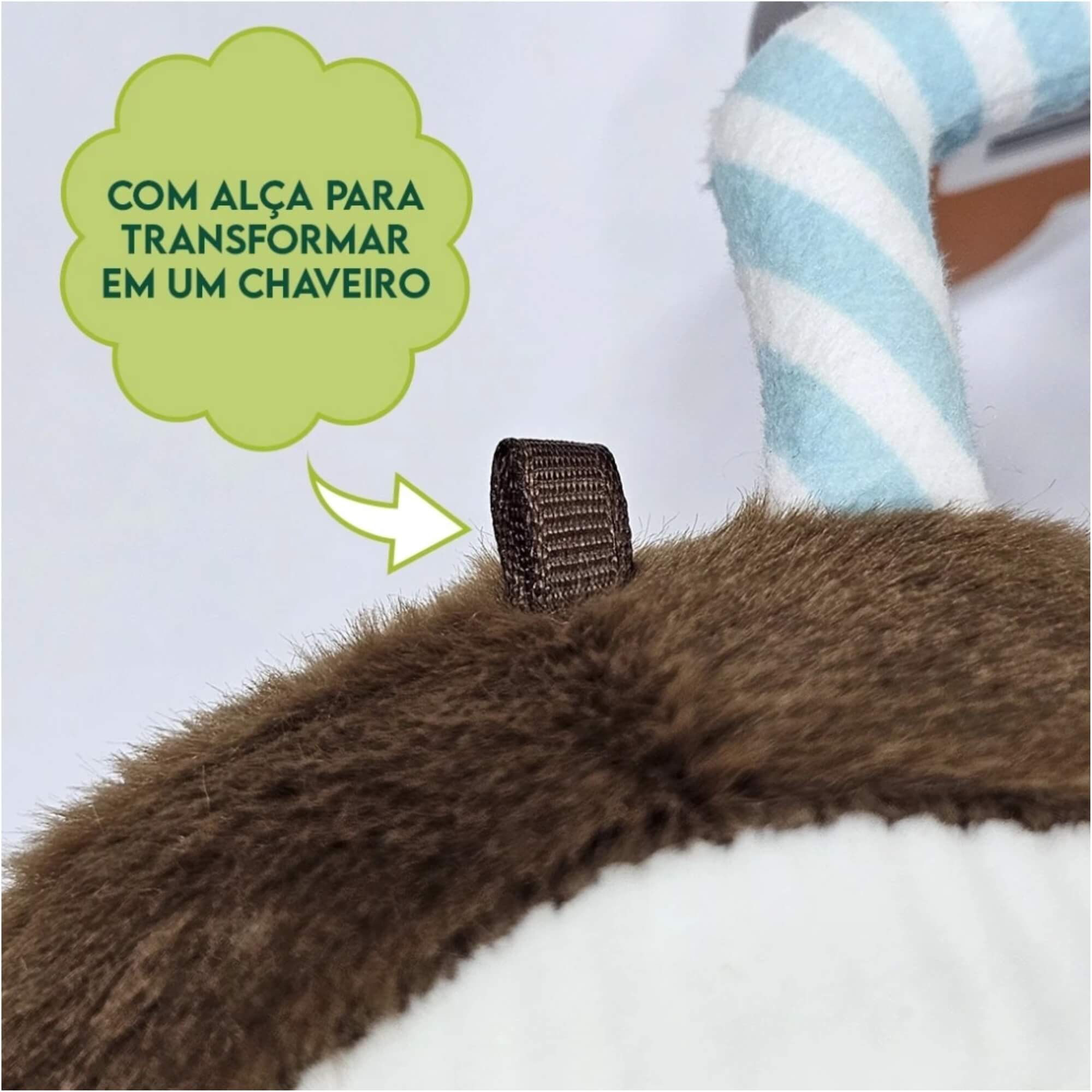 Pelúcia Mini Hortifruti Frutinhas - Sortido e Unitário BBR - R3774