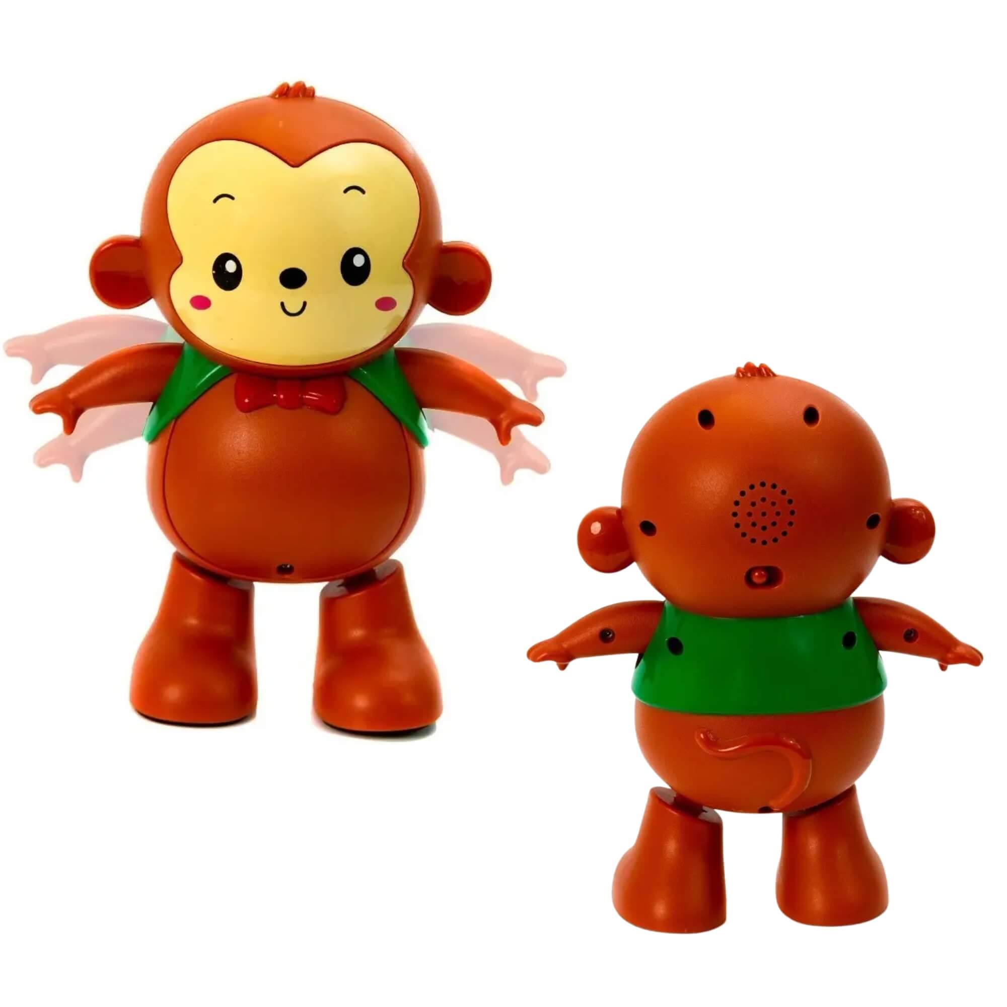 Brinquedo Macaquinho Dançante Musical com Luz Infantil BBR - R2986