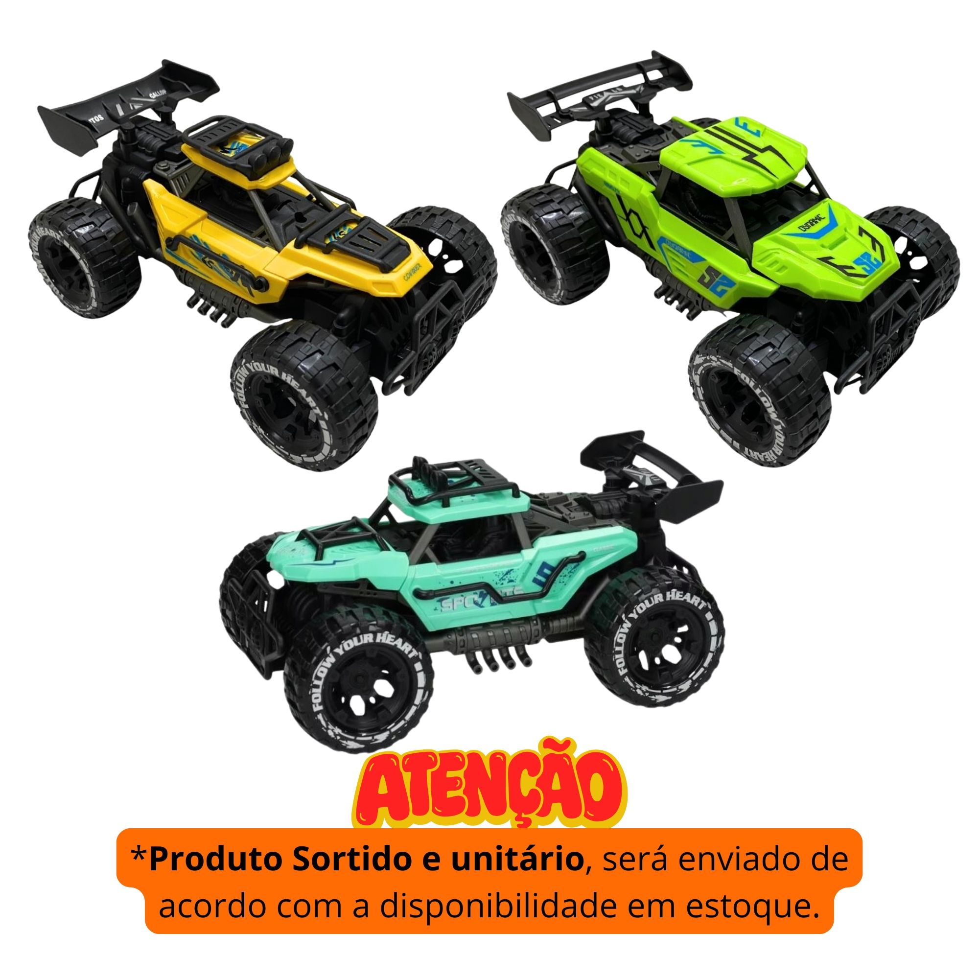 Carrinho de Corrida movido a Fricção Sortido e Unitário BBR - R3724