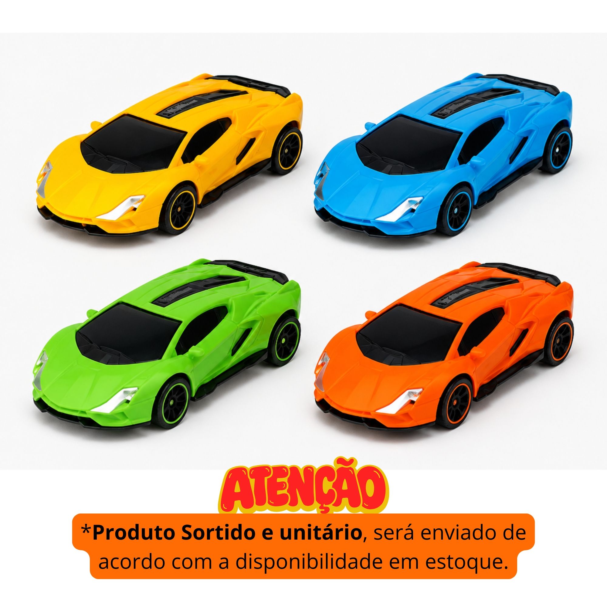 Brinquedo Super Carrinho Drift Mega City Sortido e Unitário BBR - R3537