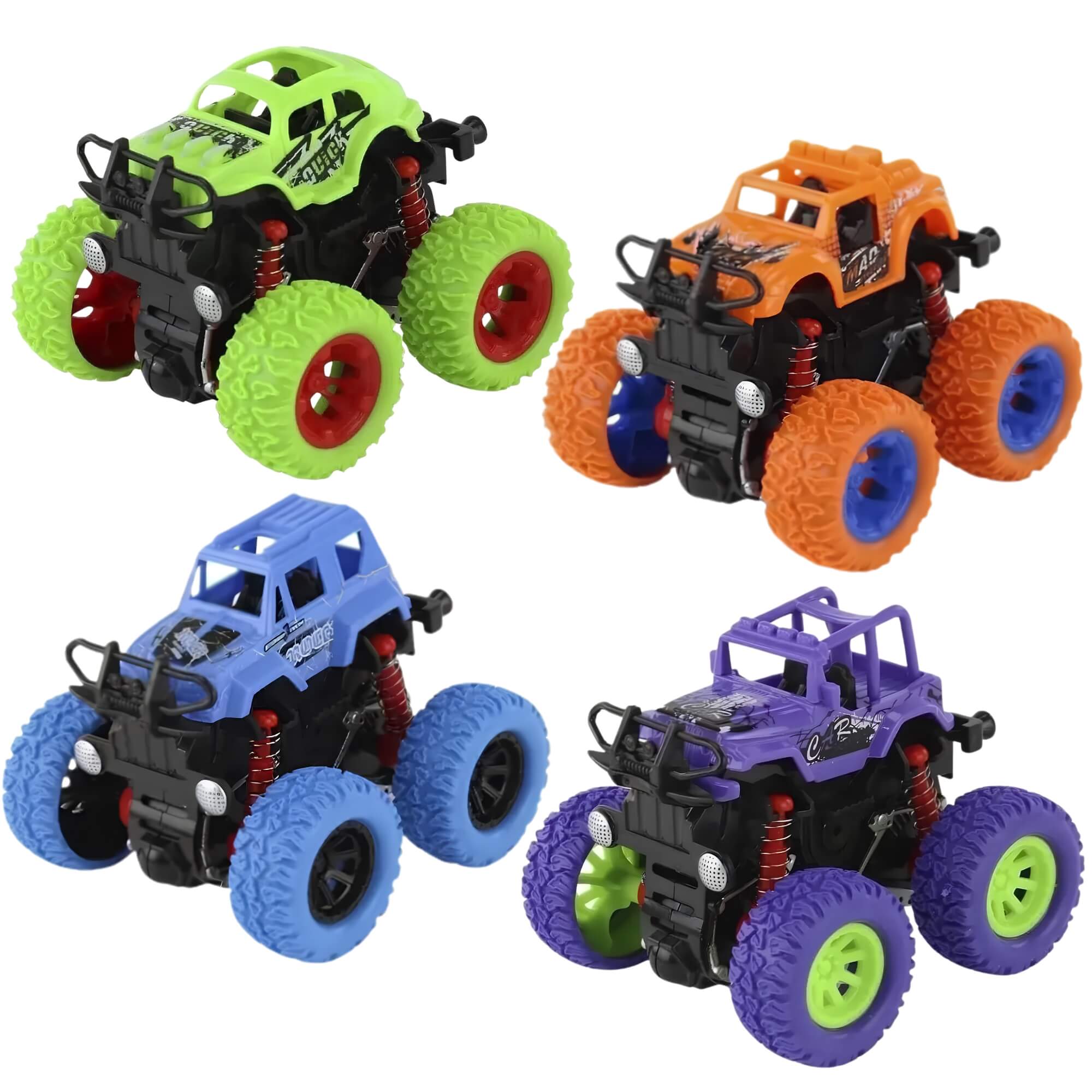 Brinquedo Carrinho Monster Speed City Sortido e Unitário BBR - R3014