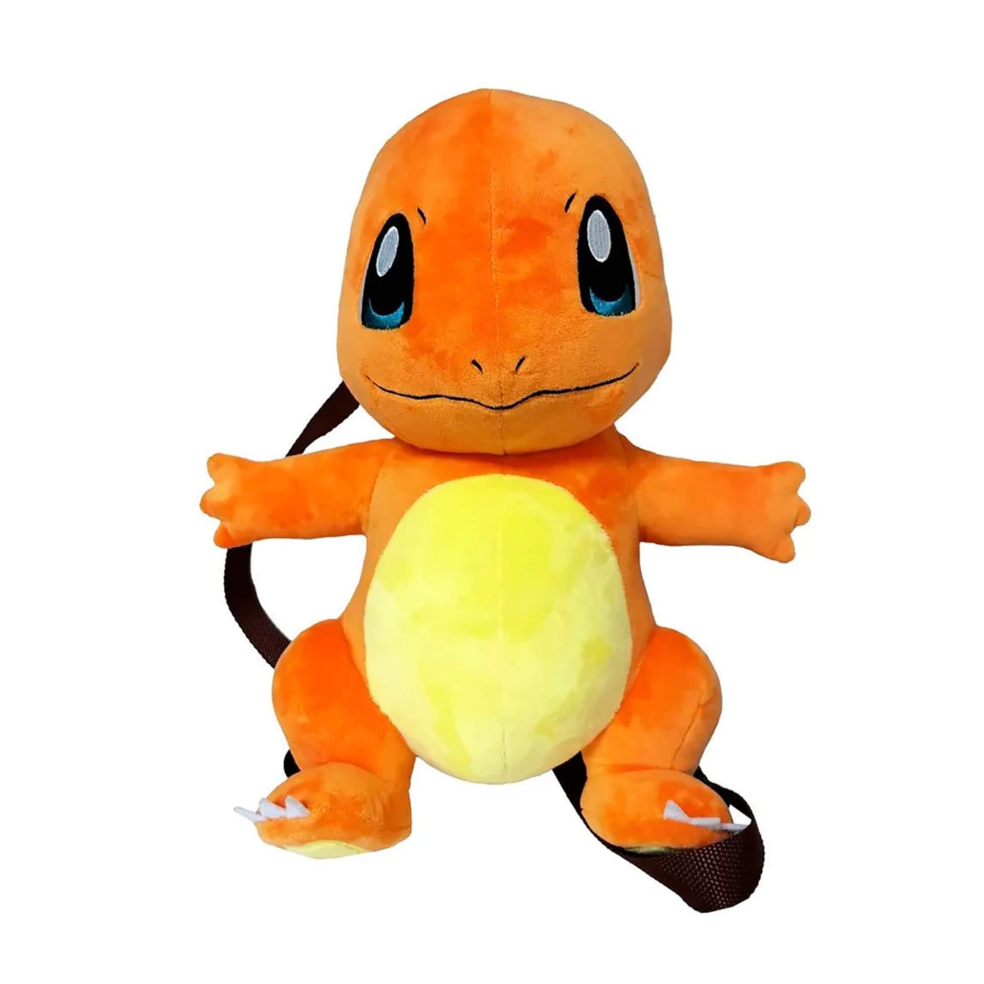 Mochila Pelúcia Infantil Charmander Pokemon BBR - PK0004