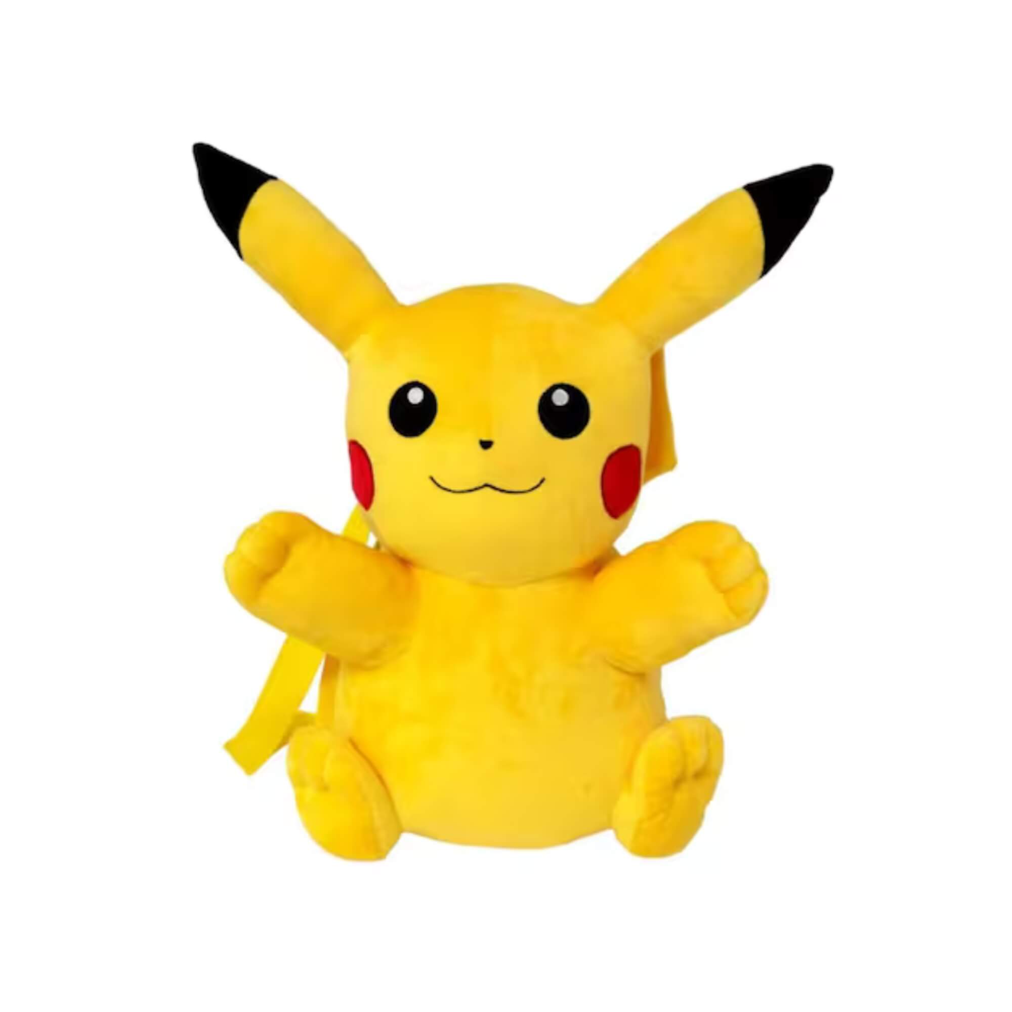 Mochila Pelúcia Infantil Pikachu Pokemon BBR - PK0001