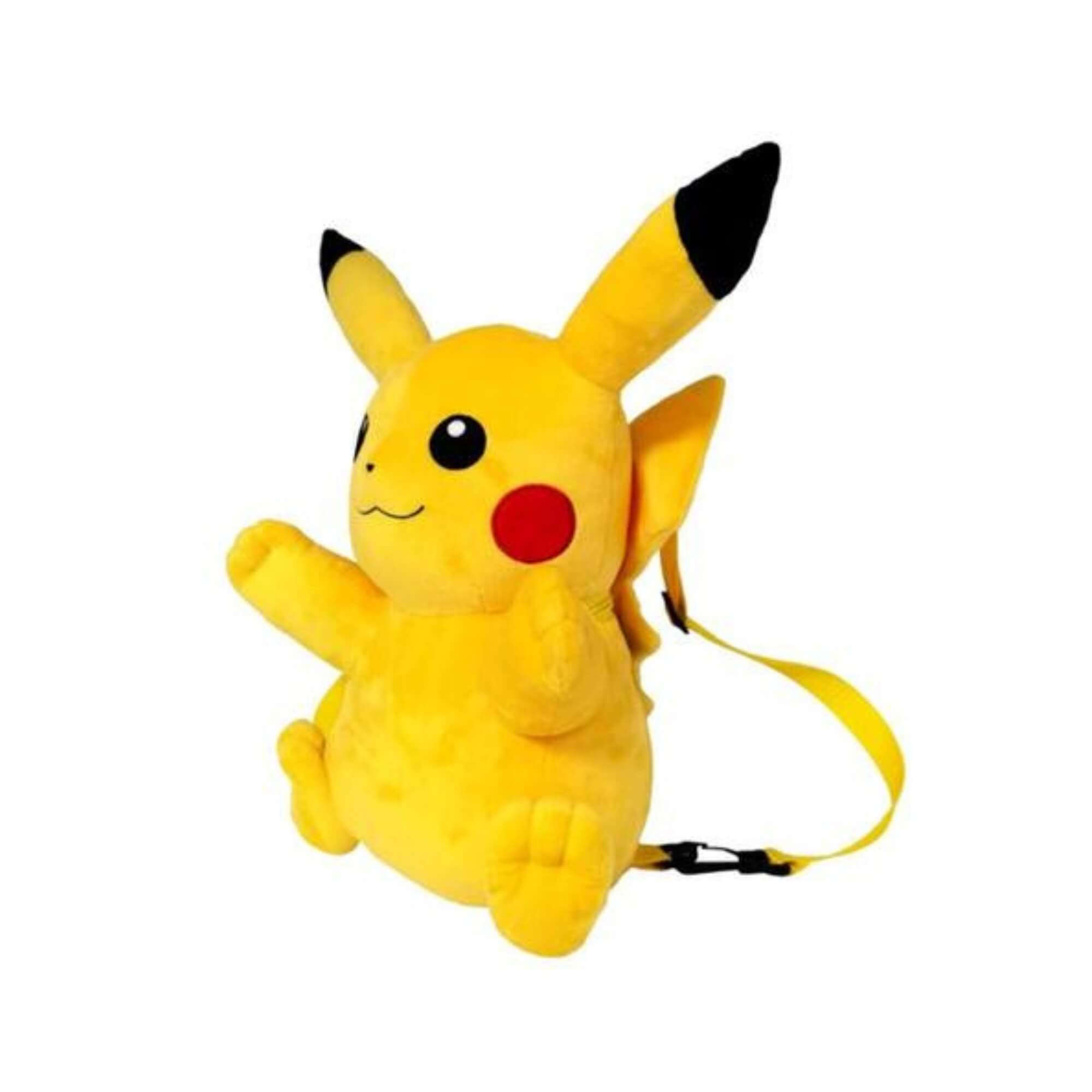 Mochila Pelúcia Infantil Pikachu Pokemon BBR - PK0001